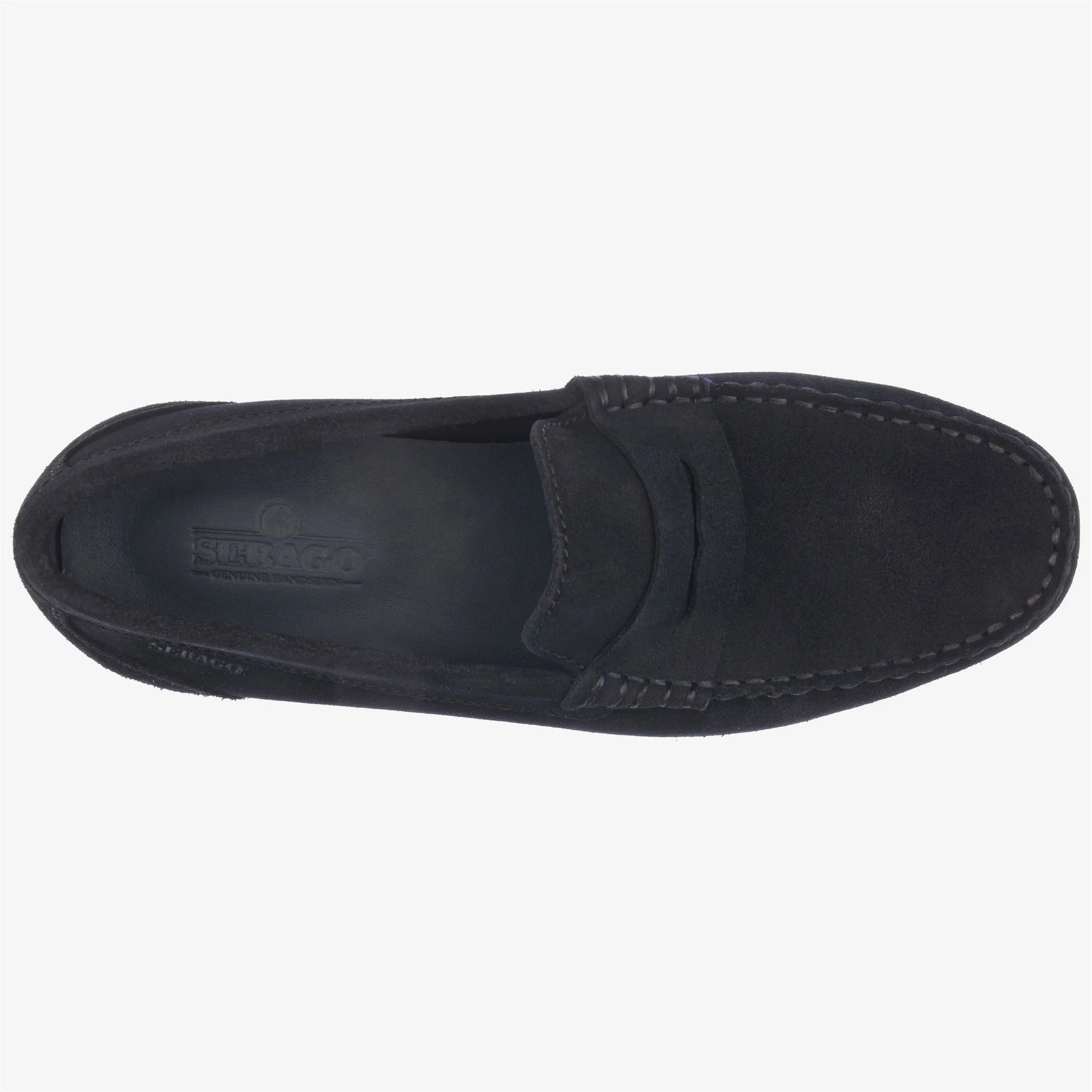 BYRON SUEDE - Moc - Moccasin - Man - Blue Navy - Image 4