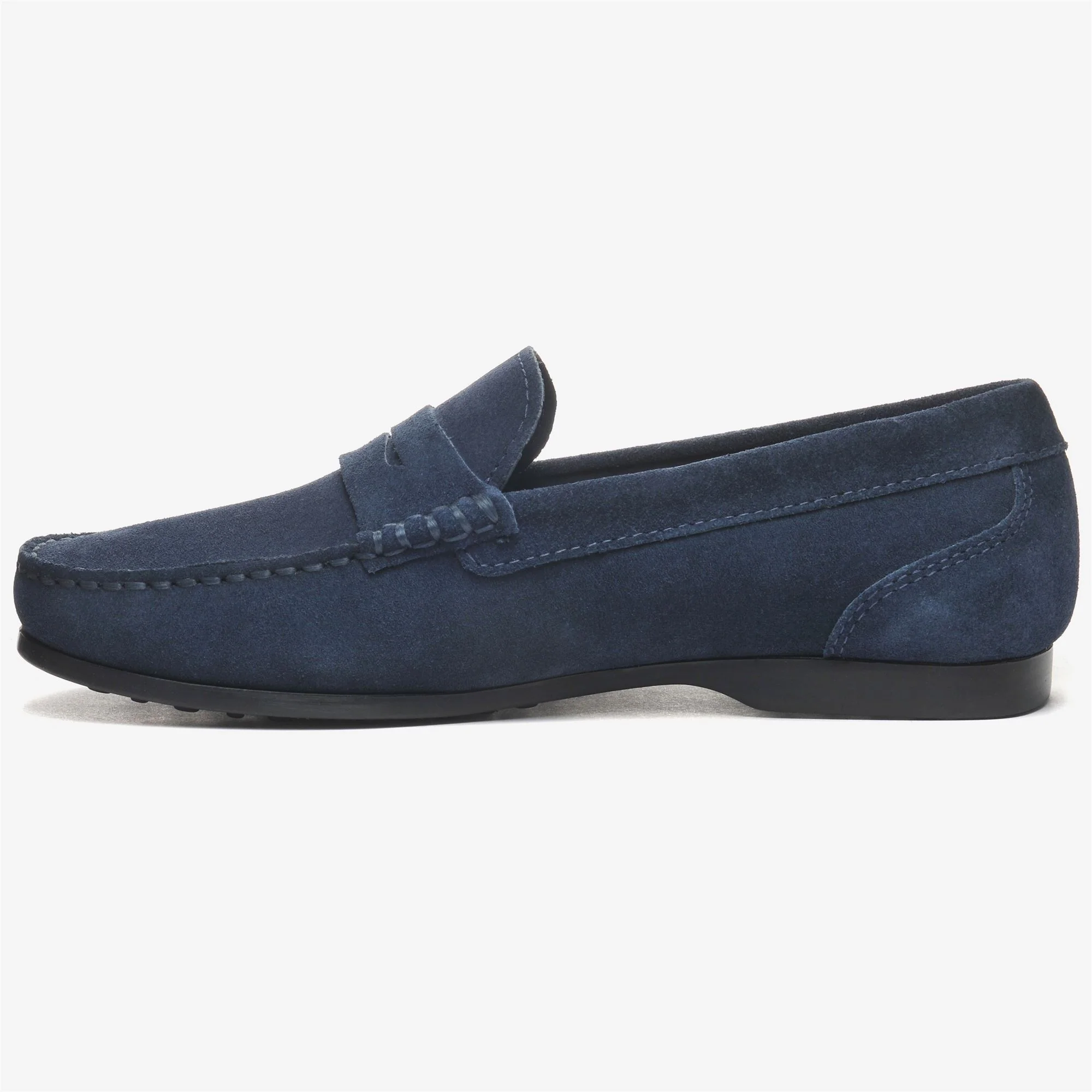BYRON SUEDE - Moc - Moccasin - Man - Blue Powder-Bluestone - Image 3