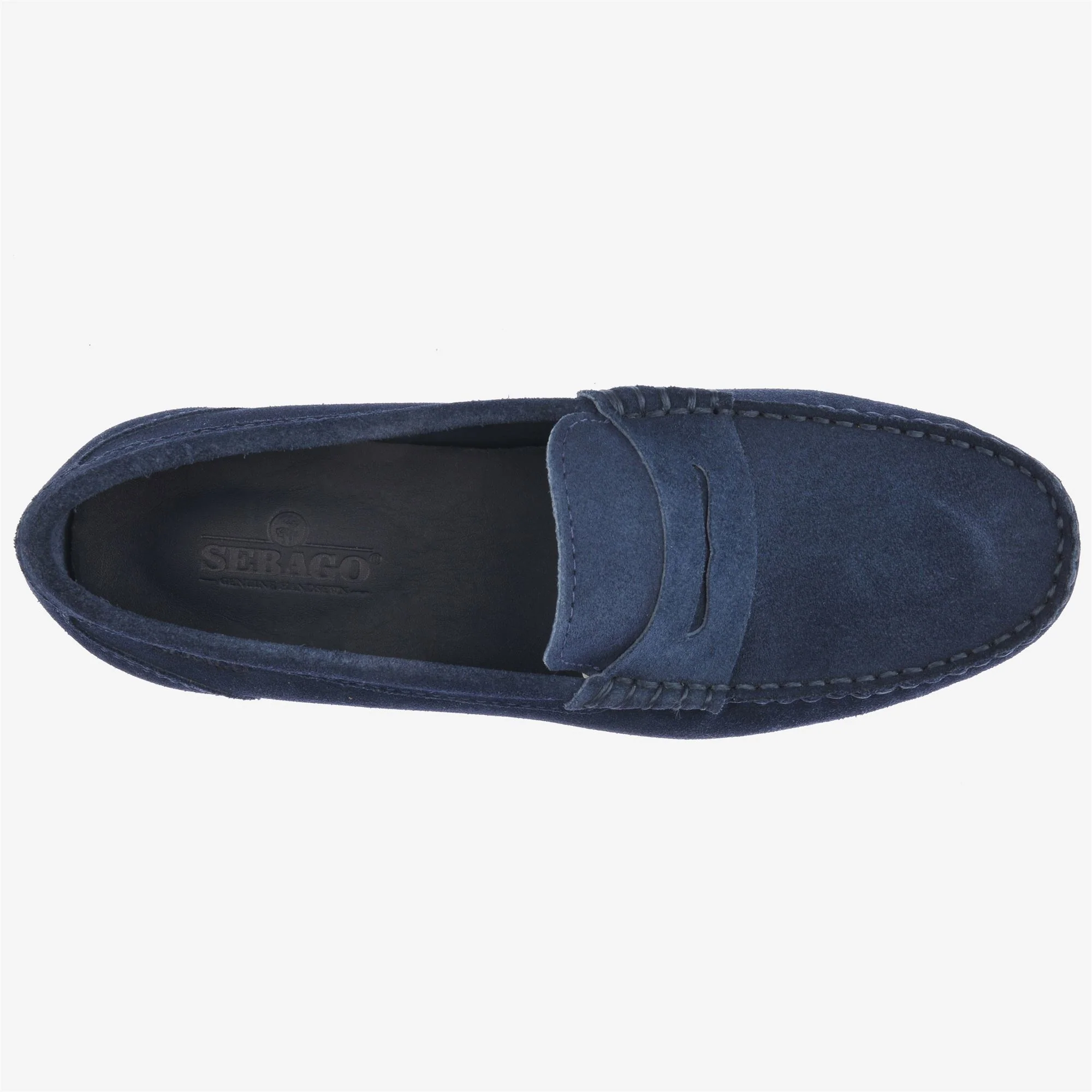 BYRON SUEDE - Moc - Moccasin - Man - Blue Powder-Bluestone - Image 4