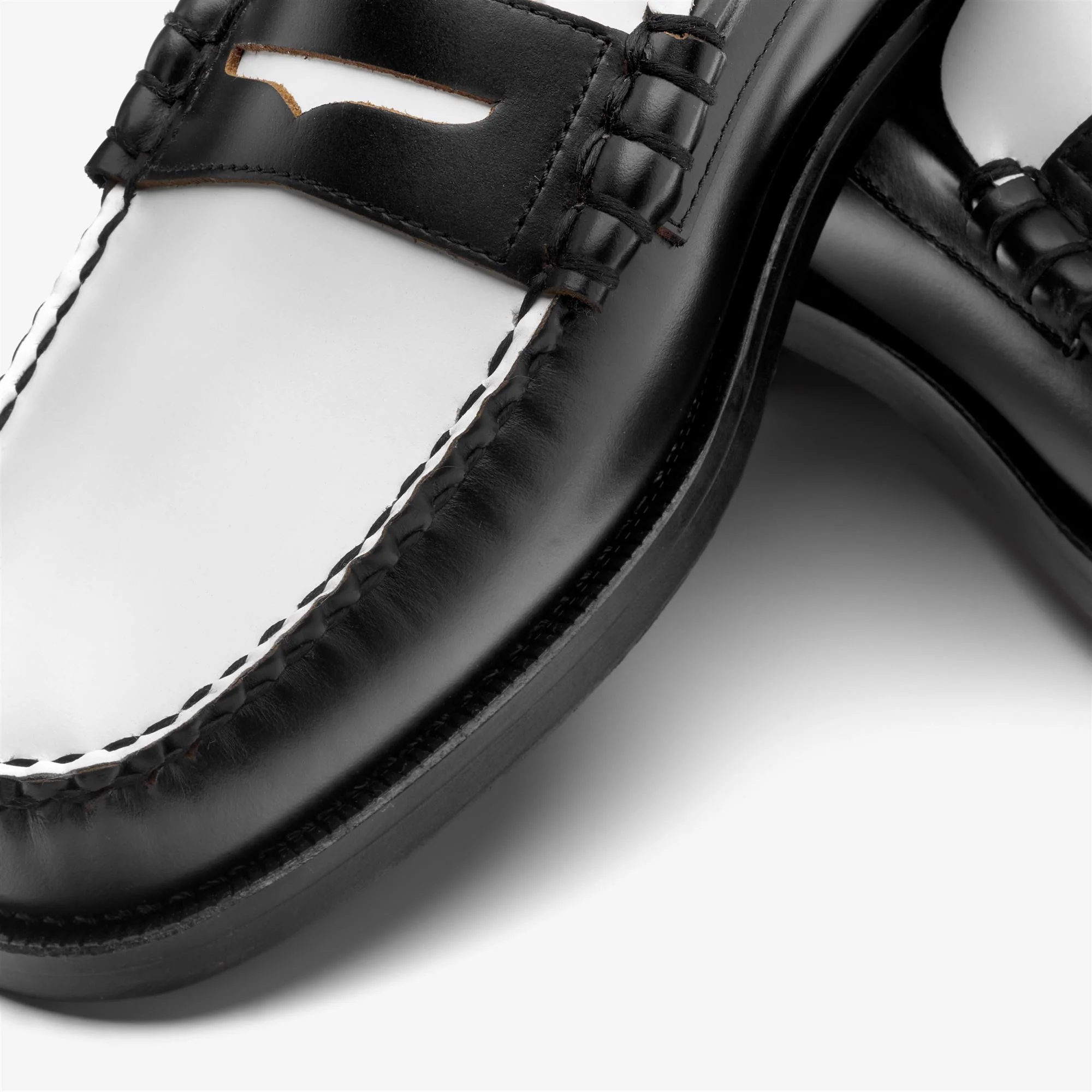 CLASSIC DAN - Moc - Moccasin - Man - Black-White-Black-White - Image 6