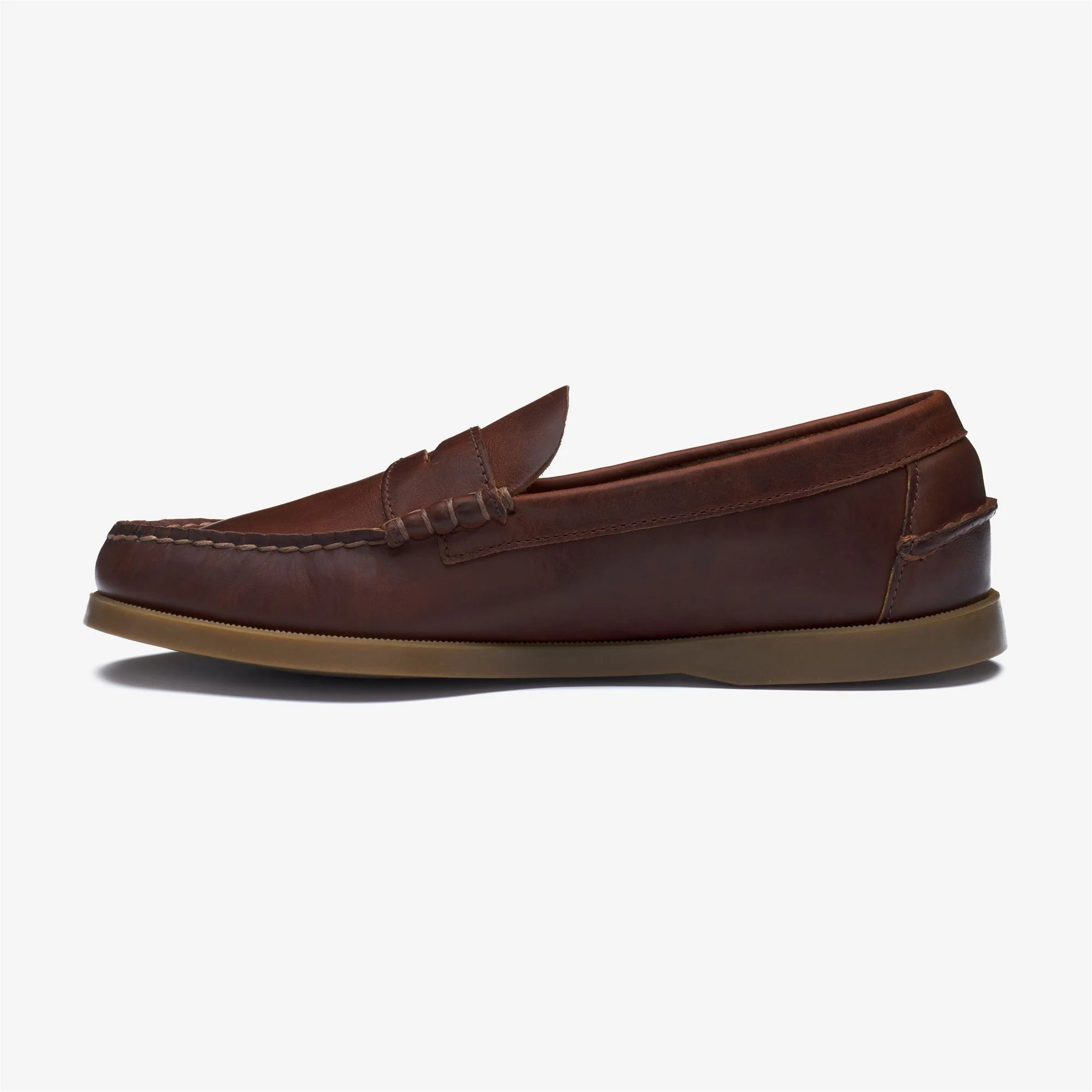 DOLPHIN WAXED - Moc - Moccasin - Man - Brown-Gum-Brown-Brown Dk Ocra - Image 3