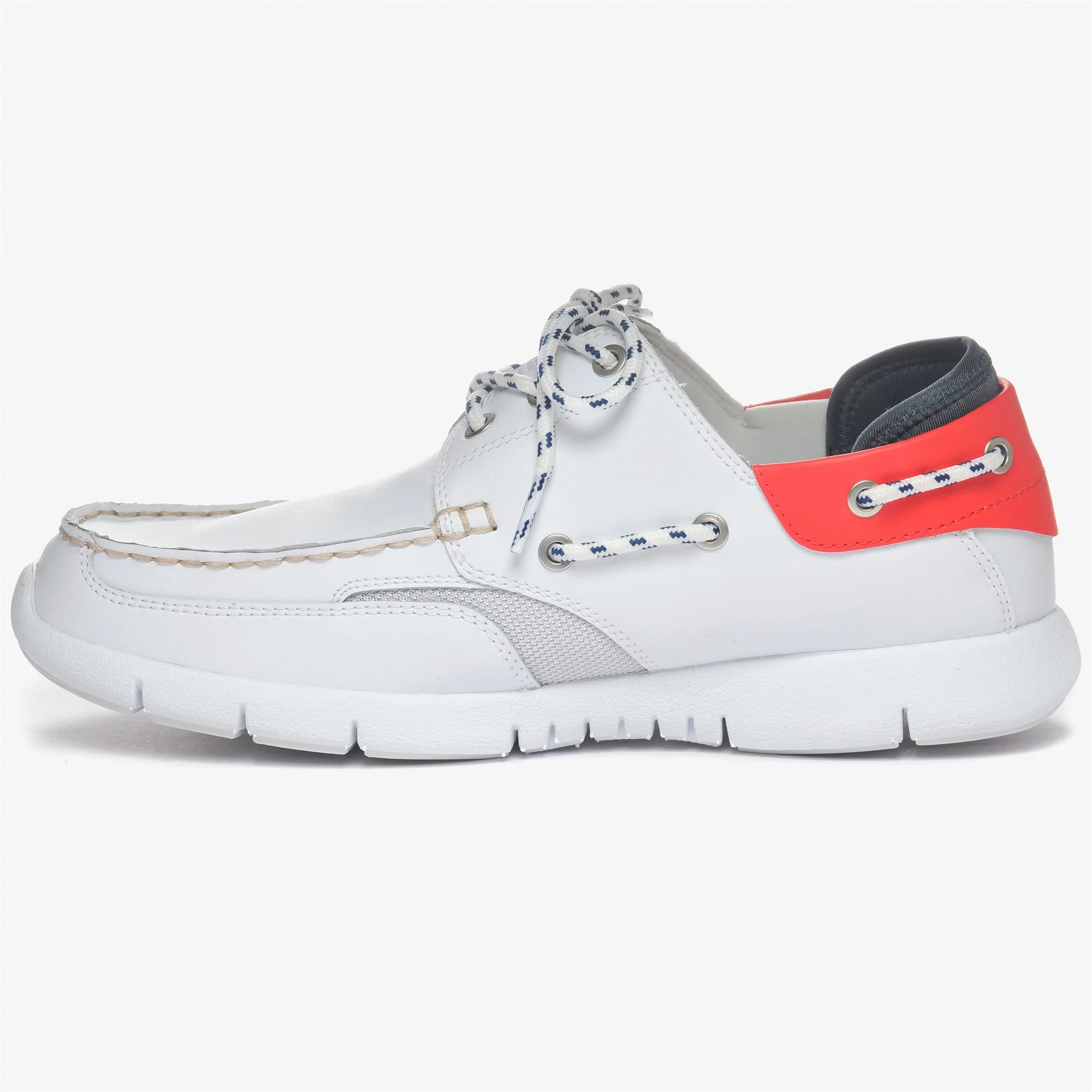 FORESAIL - Sneakers - Low Cut - Man - White-Red - Image 3
