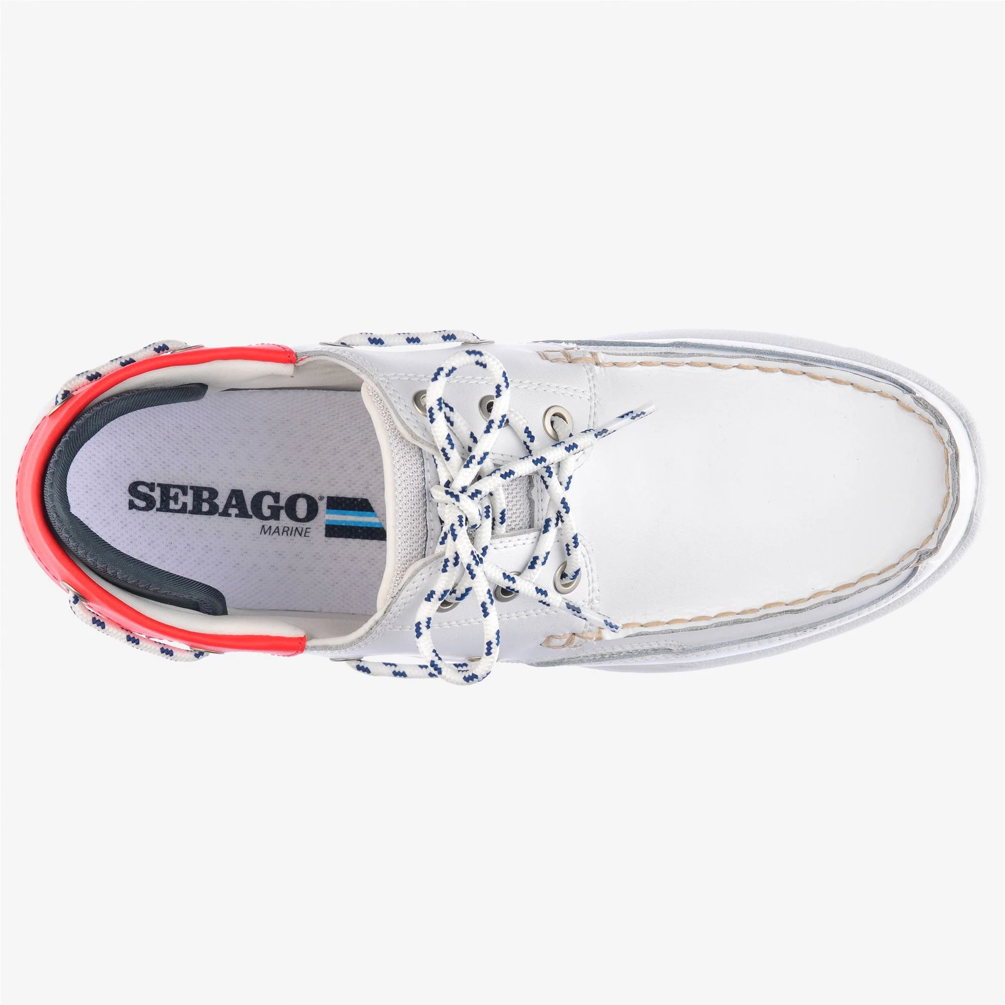 FORESAIL - Sneakers - Low Cut - Man - White-Red - Image 4