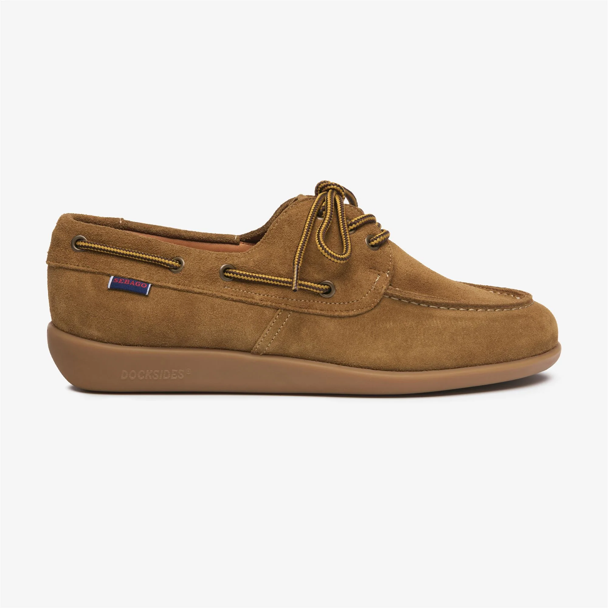 GARY JOBSON SUEDE - Docksides - Moccasin - Man - Brown Cathay