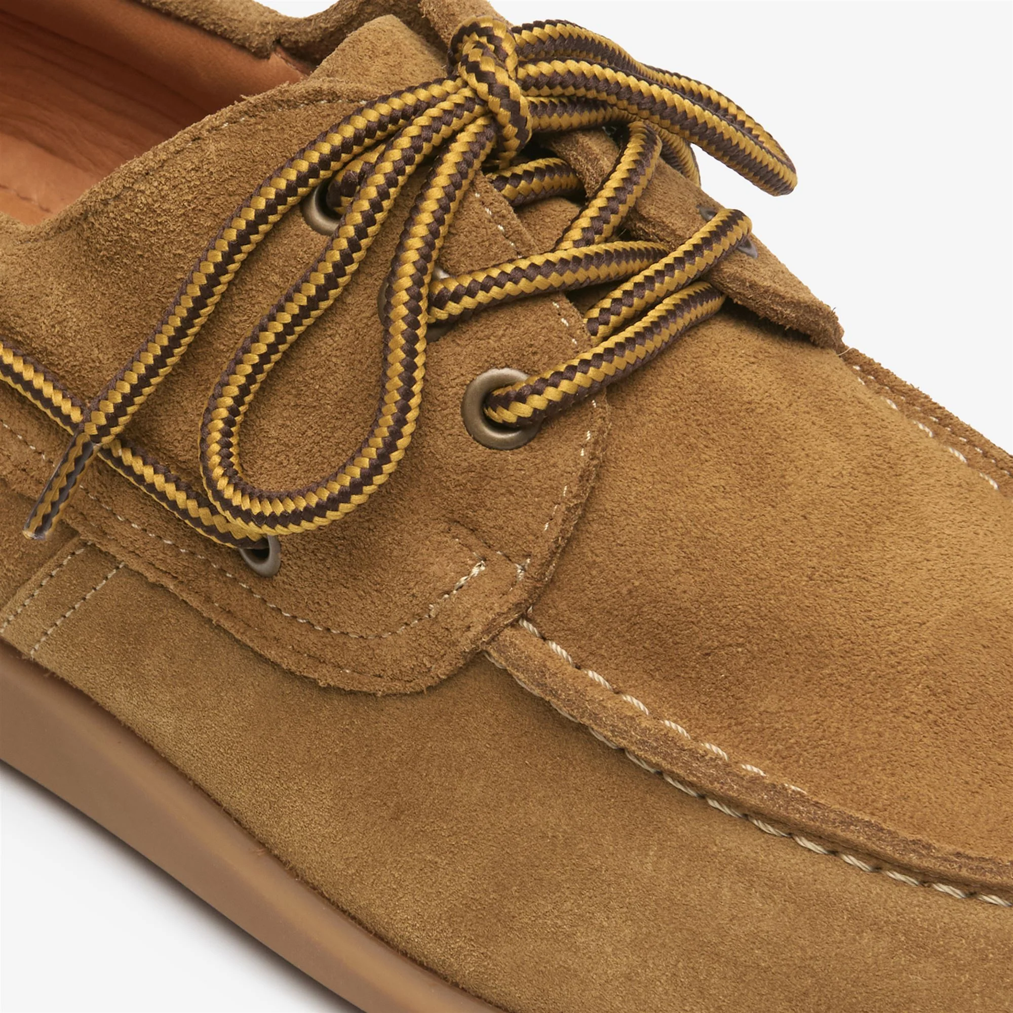 GARY JOBSON SUEDE - Docksides - Moccasin - Man - Brown Cathay - Image 6