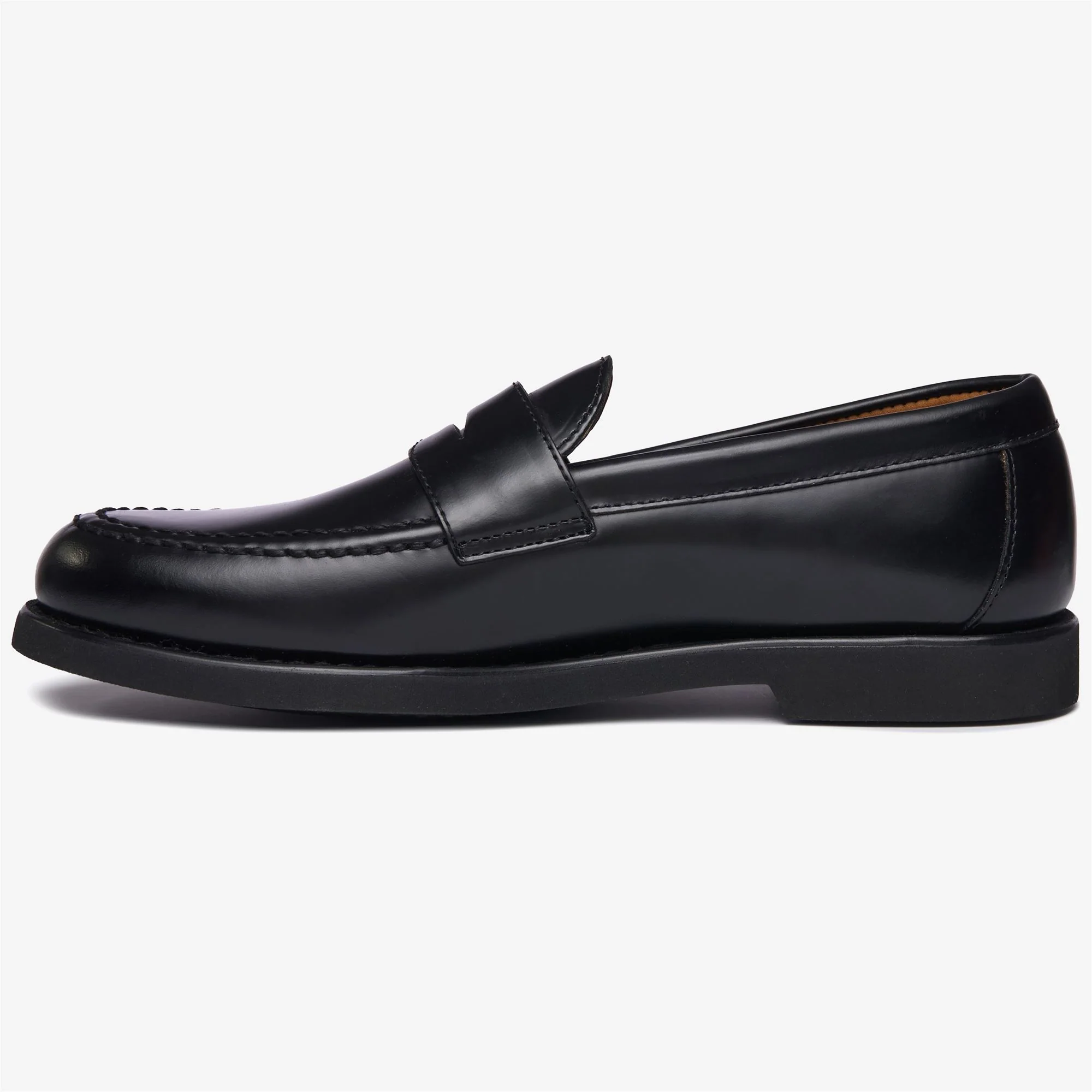 RYAN BRUSHED PO - Moc - Moccasin - Man - Black - Image 3