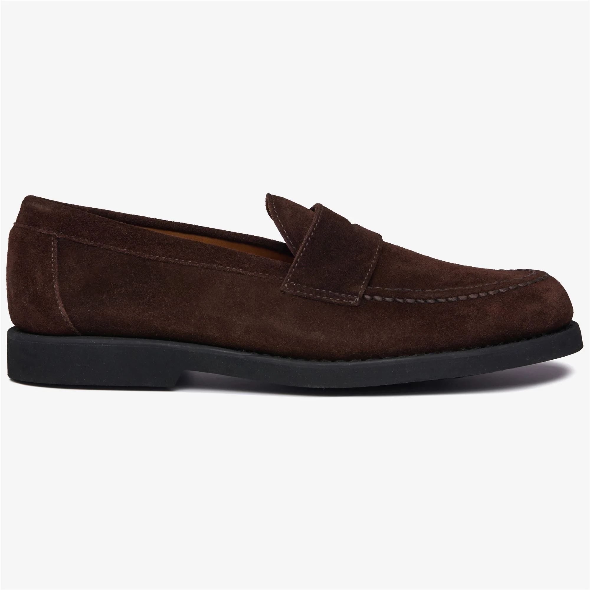 RYAN SUEDE PO - Moc - Moccasin - Man - Dk Brown-Brown Seal