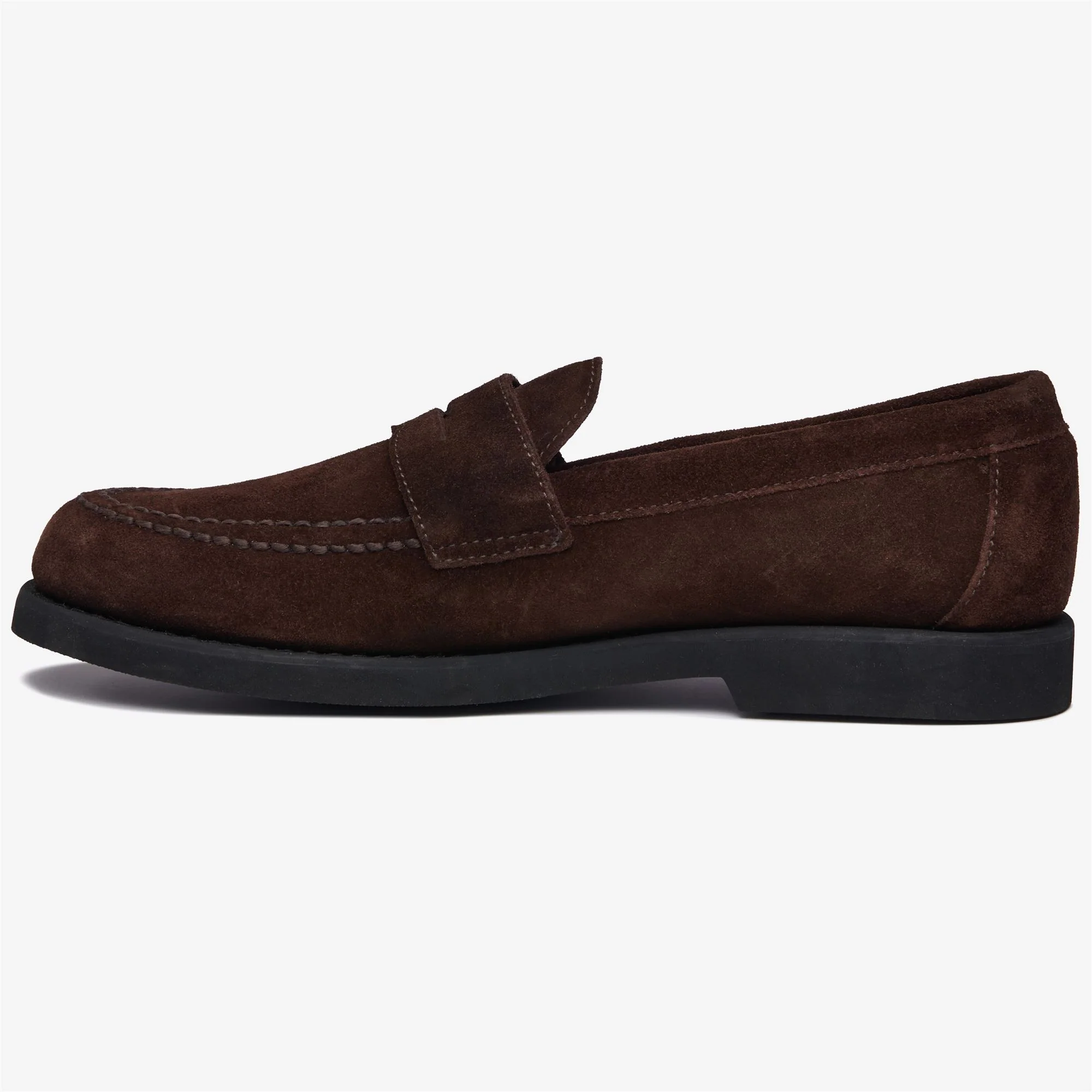 RYAN SUEDE PO - Moc - Moccasin - Man - Dk Brown-Brown Seal - Image 3