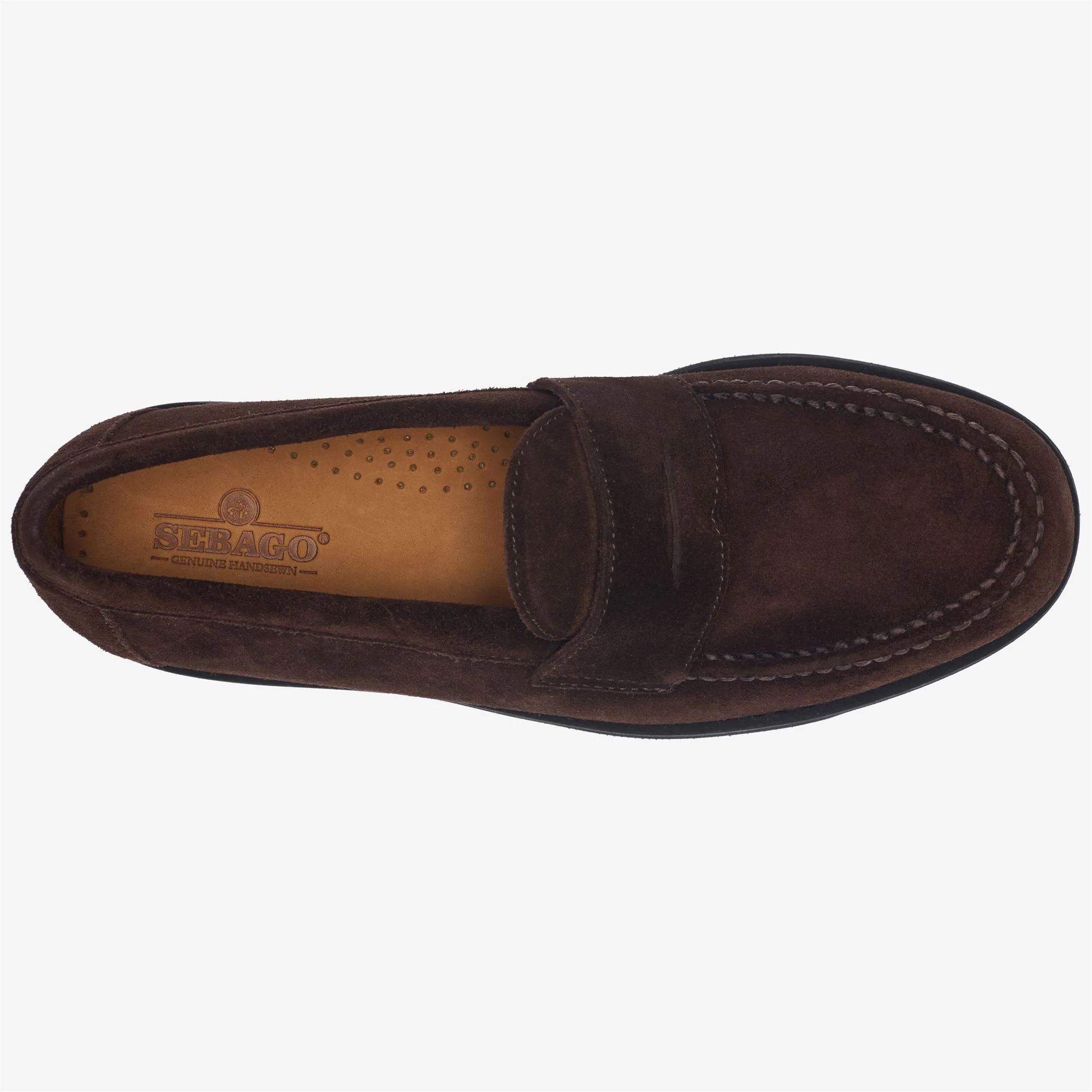 RYAN SUEDE PO - Moc - Moccasin - Man - Dk Brown-Brown Seal - Image 4