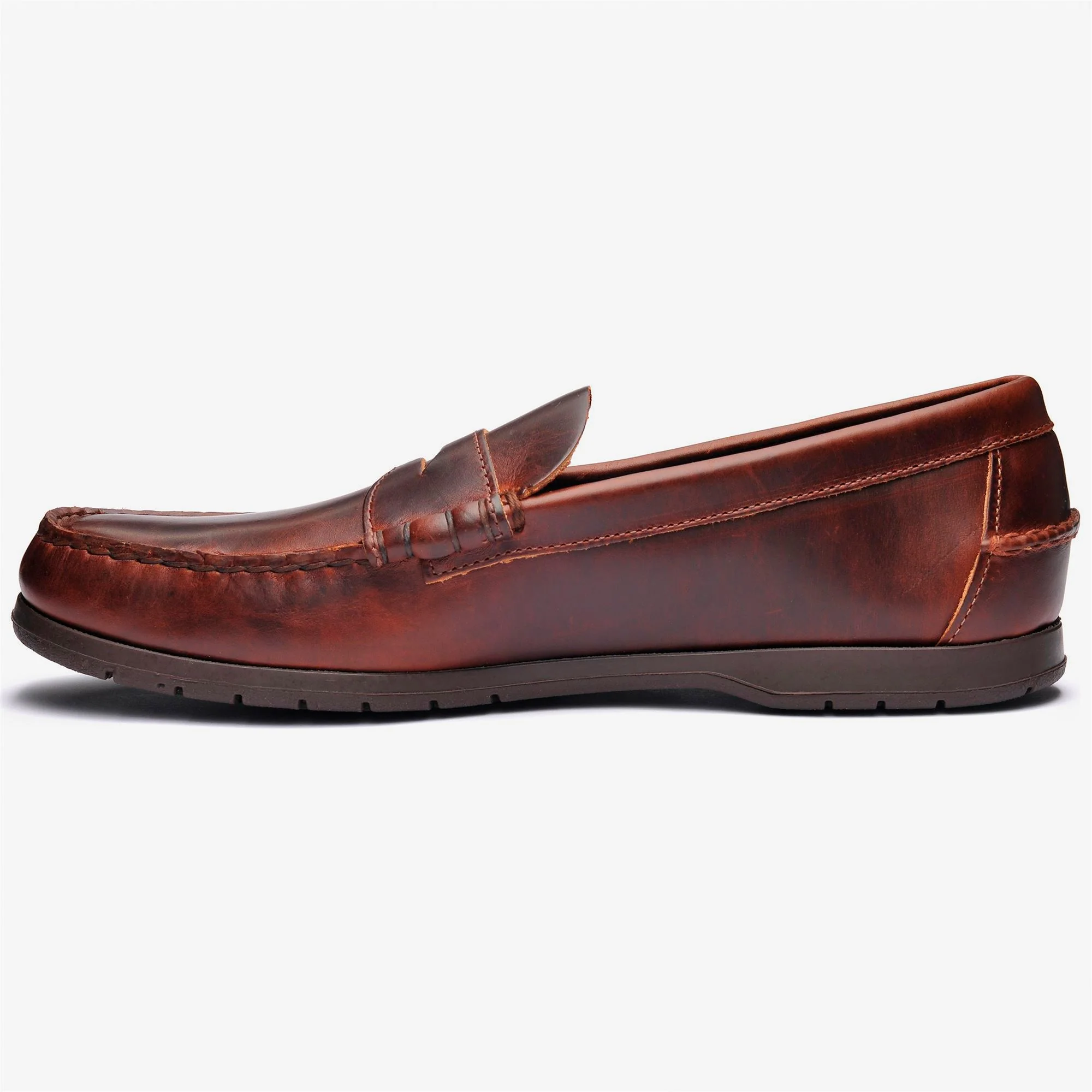 THETFORD - Docksides - Moccasin - Man - Brown-Gum-Brown-Brown Dk Ocra - Image 2