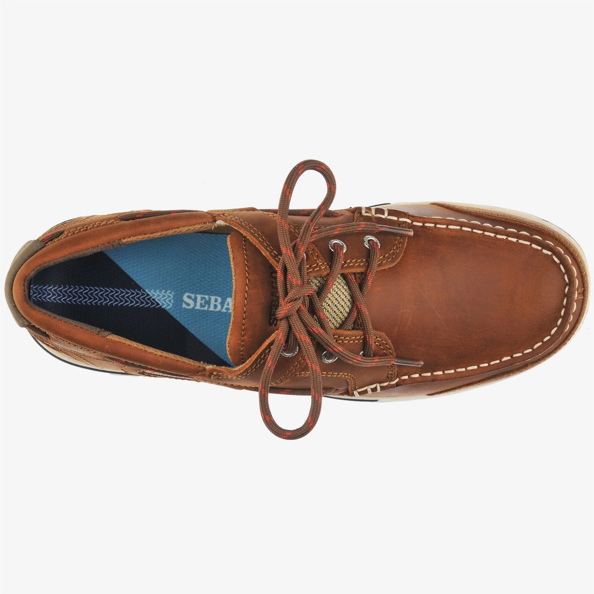 TRITON THREE EYELETS FGL - Docksides - Moccasin - Man - Brown Cinnamon - Image 4