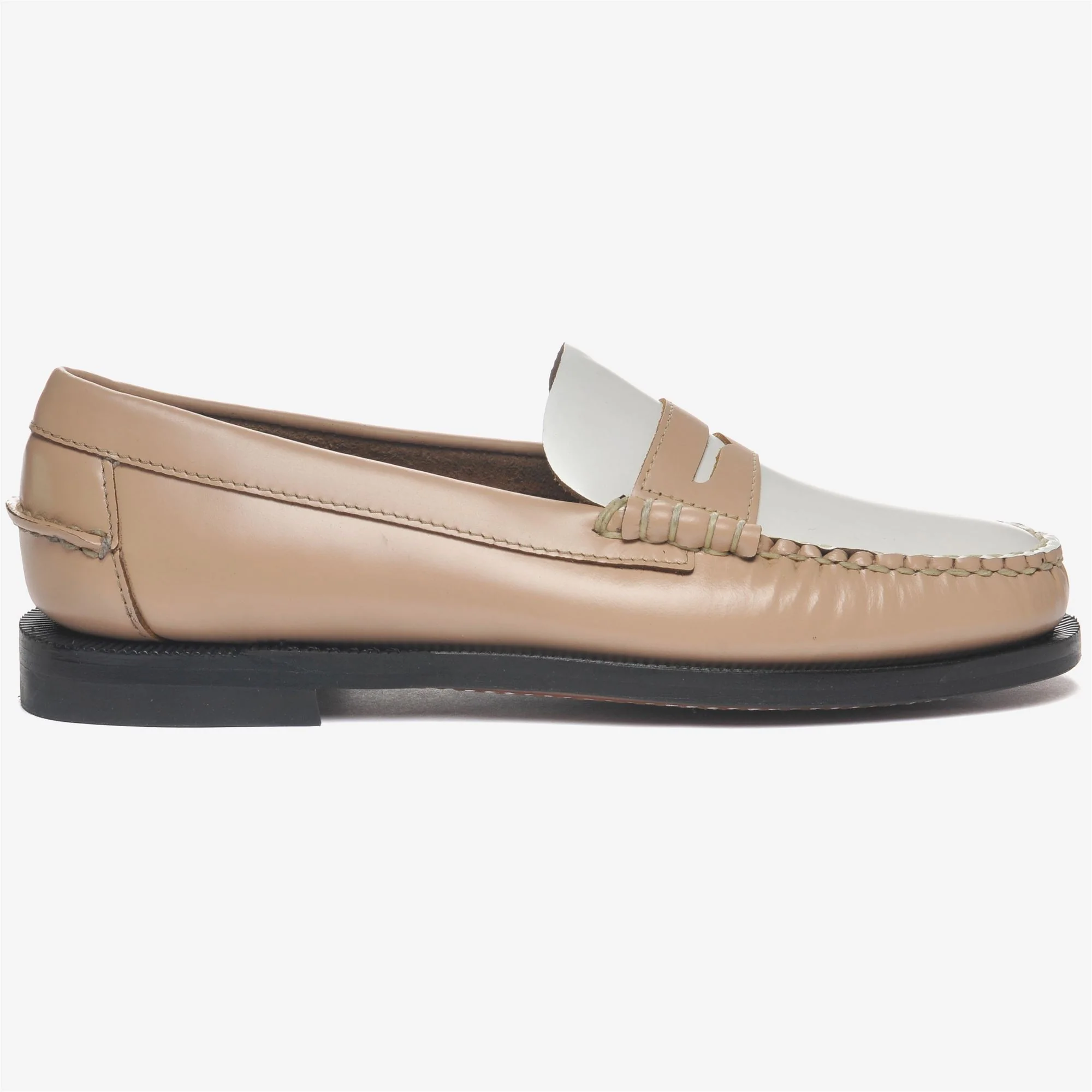 CLASSIC DAN PIGMENT WOMAN - Moc - Moccasin - Woman - LT BEIGE-WHITE-Beige Sand