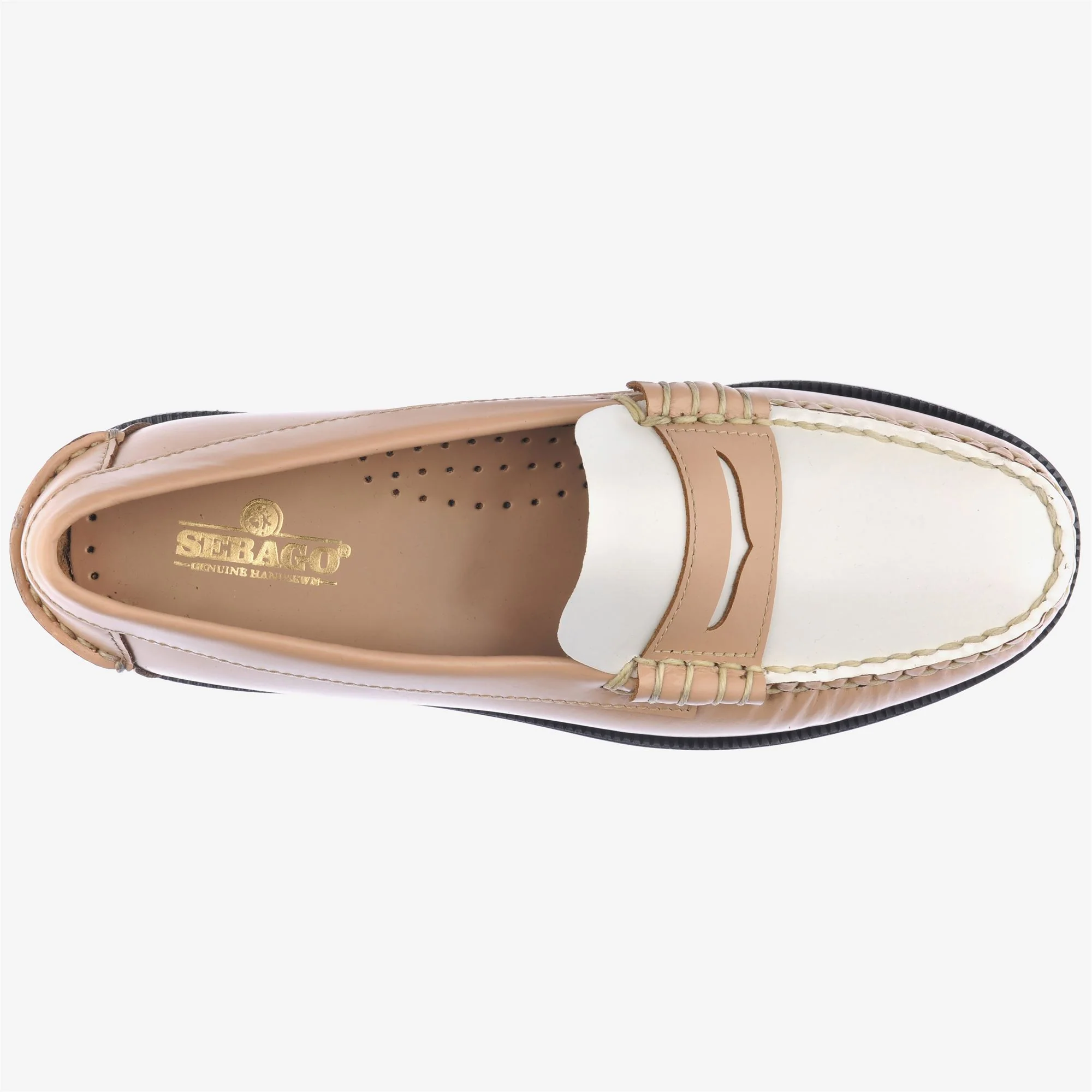 CLASSIC DAN PIGMENT WOMAN - Moc - Moccasin - Woman - LT BEIGE-WHITE-Beige Sand - Image 4