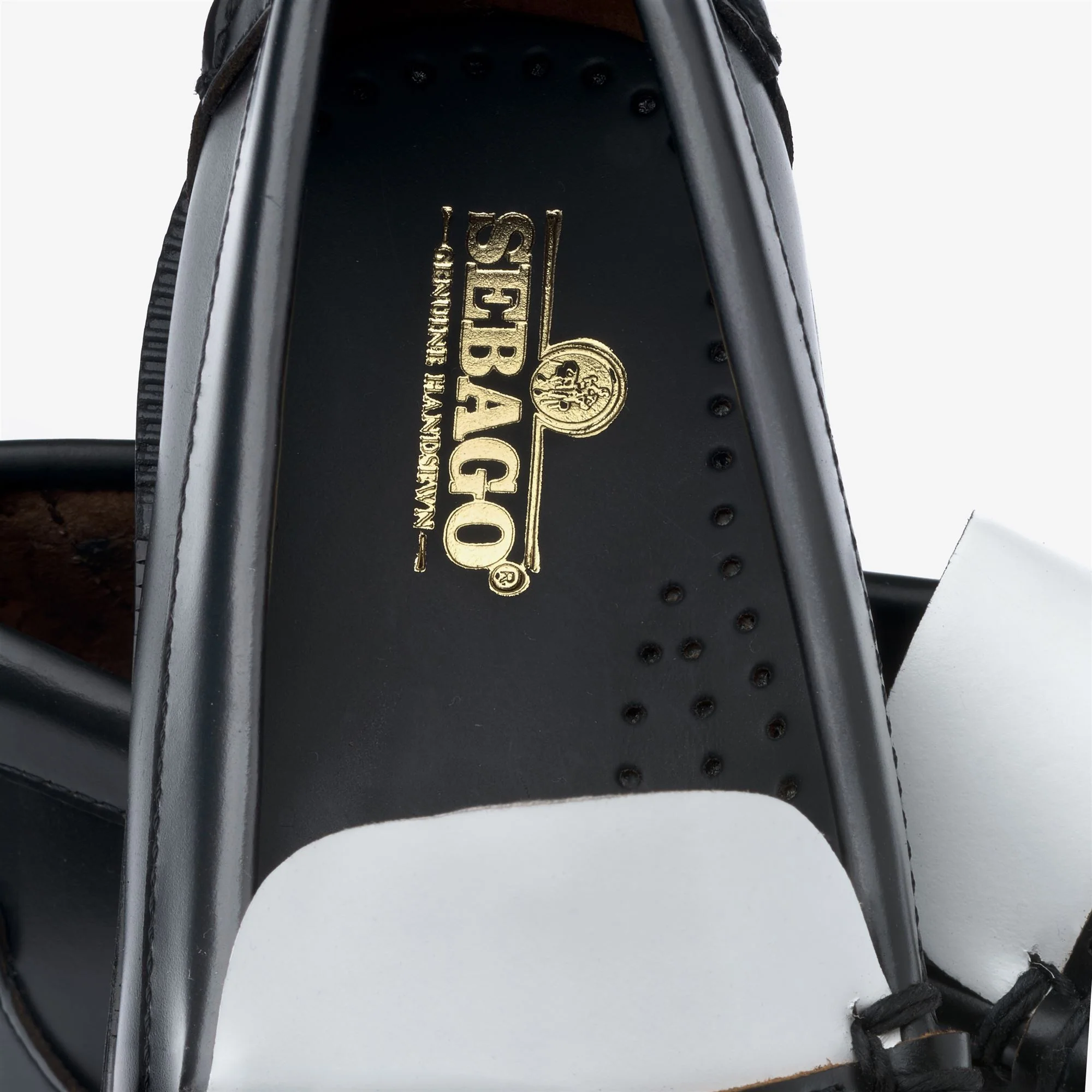 CLASSIC DAN WOMAN - Moc - Moccasin - Woman - Black-White-Black-White - Image 5