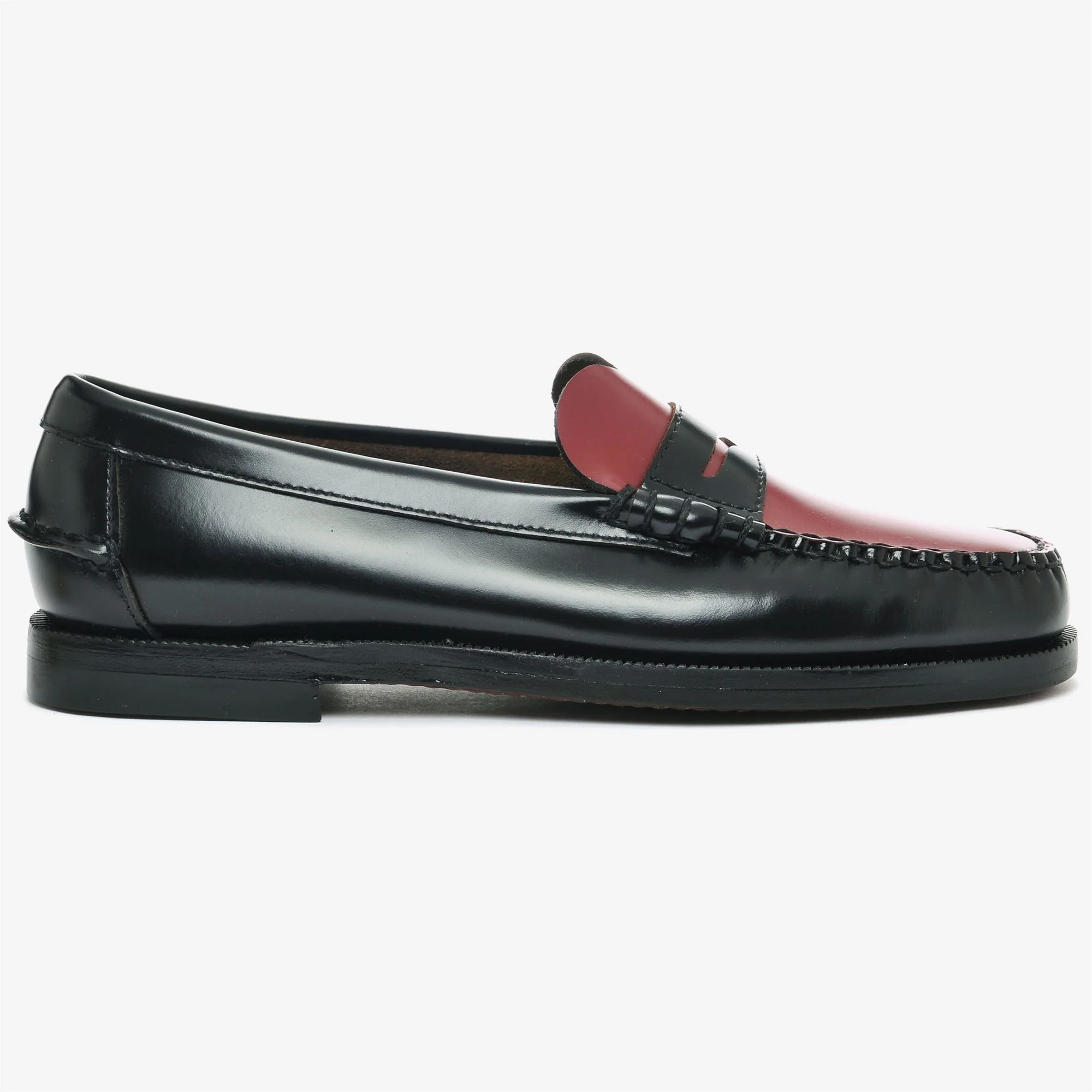 DAN LOVE WOMAN - Moc - Moccasin - Woman - BLACK-SCARLET