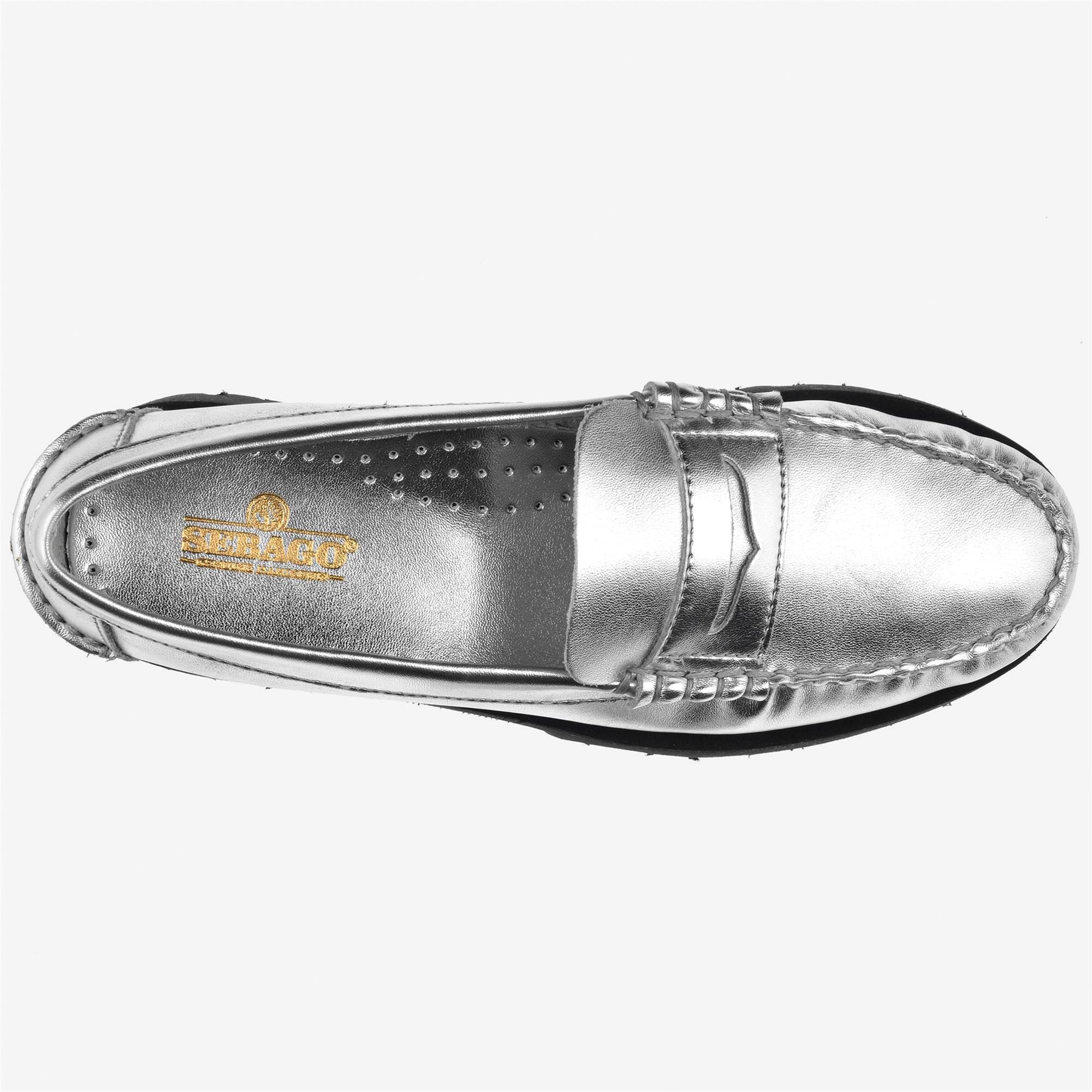 DAN MET LUG WOMAN - Moc - Moccasin - Woman - Silver-Grey Silver - Image 4