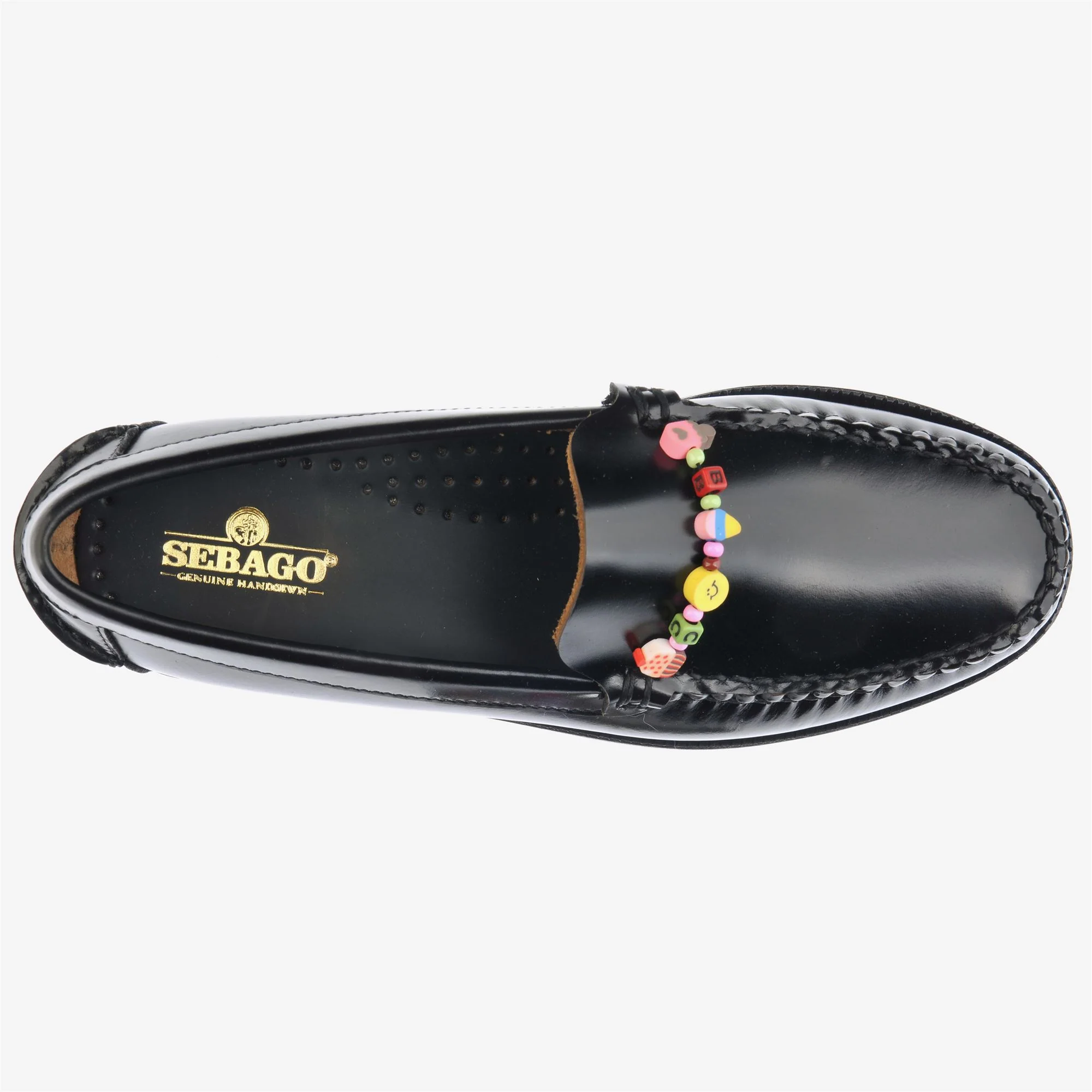 FRANK BEADS WOMAN - Moc - Moccasin - Woman - Black - Image 4