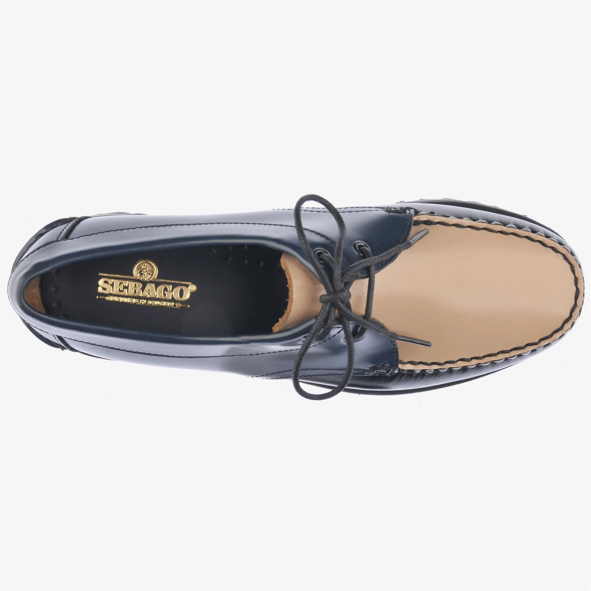 JAMES LUG WOMAN - Moc - Moccasin - Woman - BRILLIANT BLUE-BLACK-LT BEIGE - Image 4