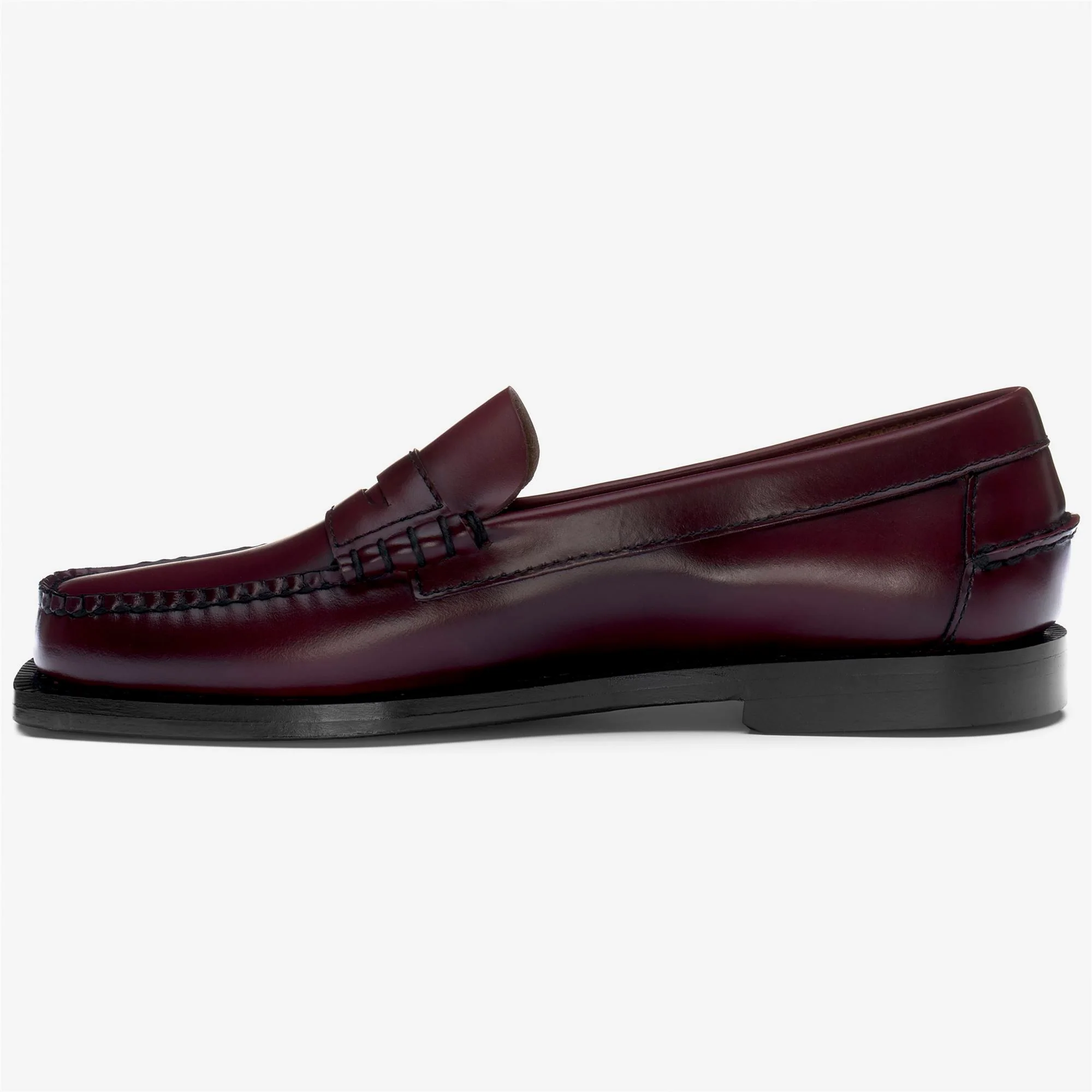 MADISON WOMAN - Moc - Moccasin - Woman - Brown Burgundy-Burgundy - Image 3