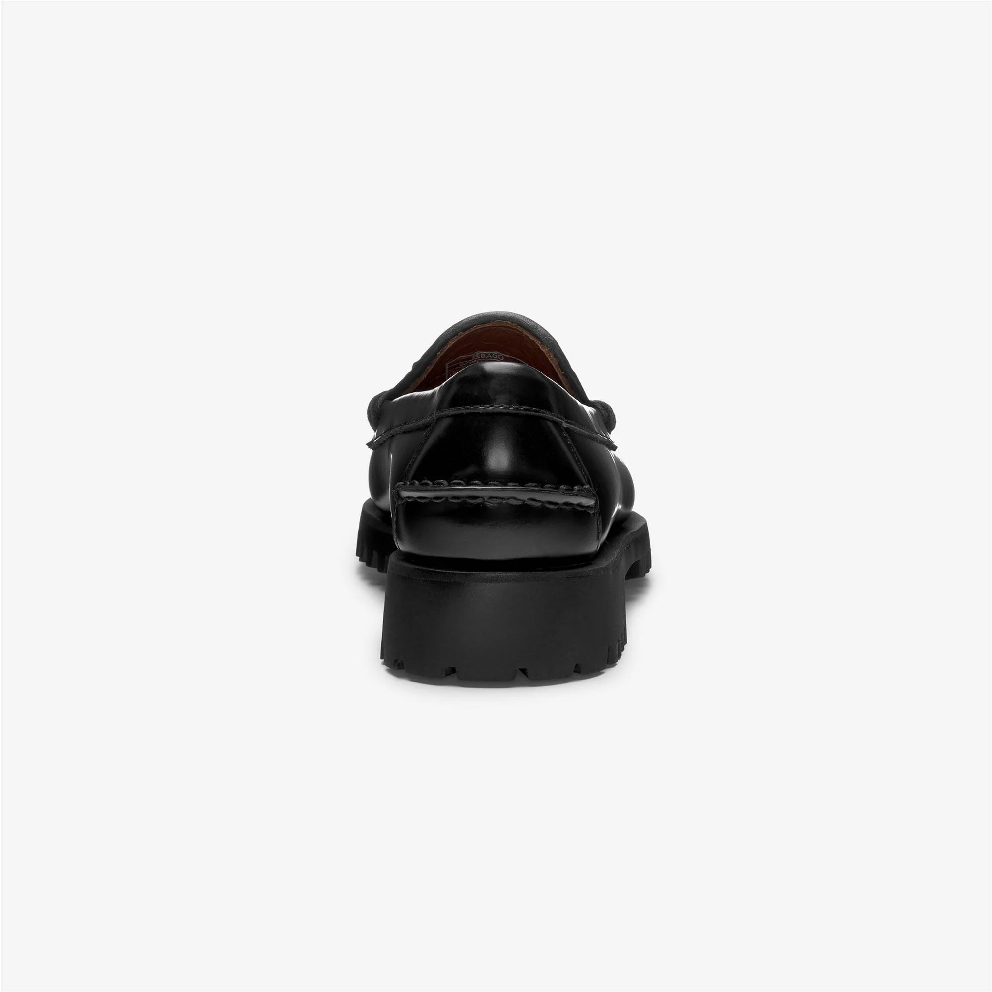 OTIS VAMP  LUG WOMAN - Moc - Moccasin - Woman - Black - Image 5