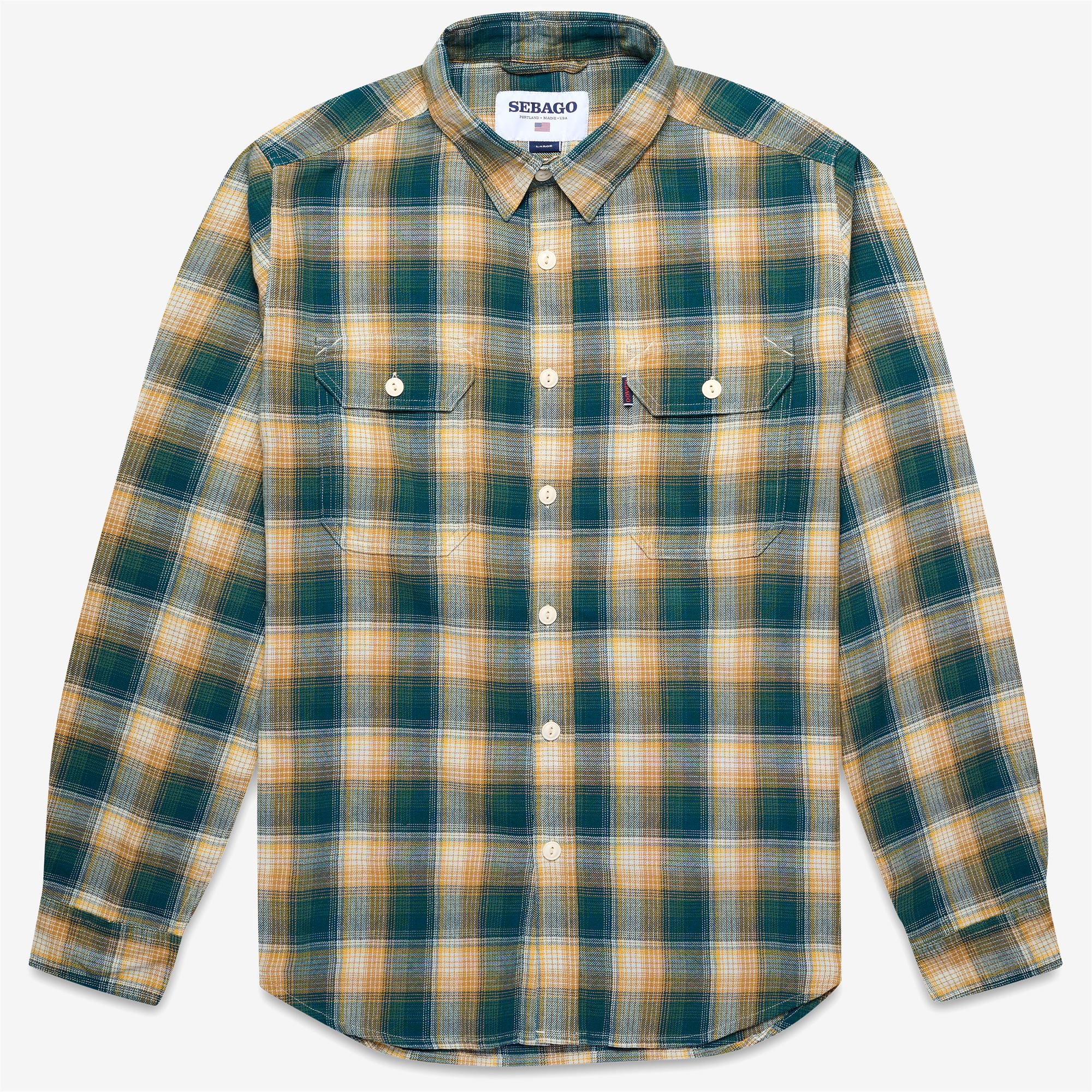 AGATHA - Overshirts - Overshirts - Unisex - Blue Green-Beige Check