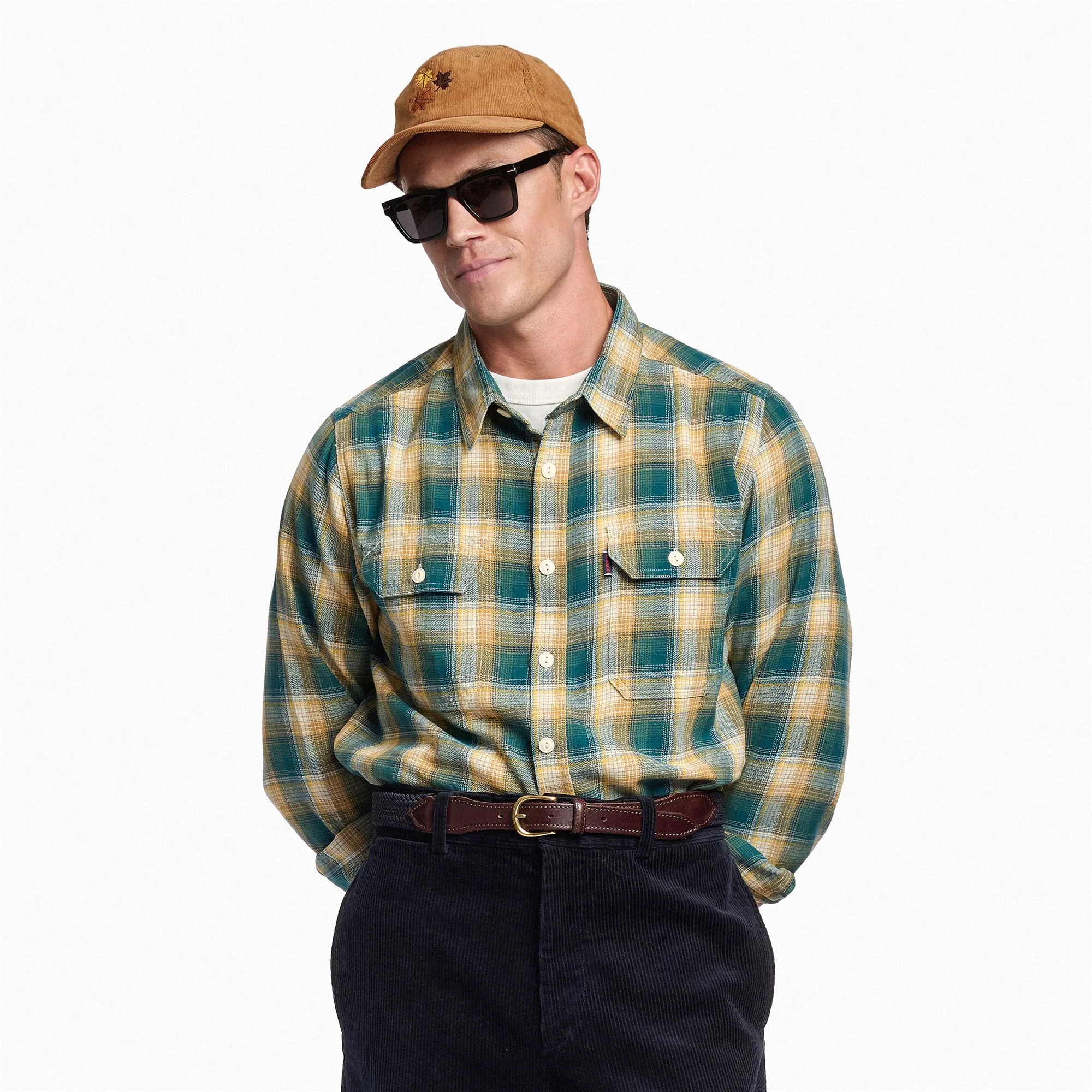 AGATHA - Overshirts - Overshirts - Unisex - Blue Green-Beige Check - Image 3