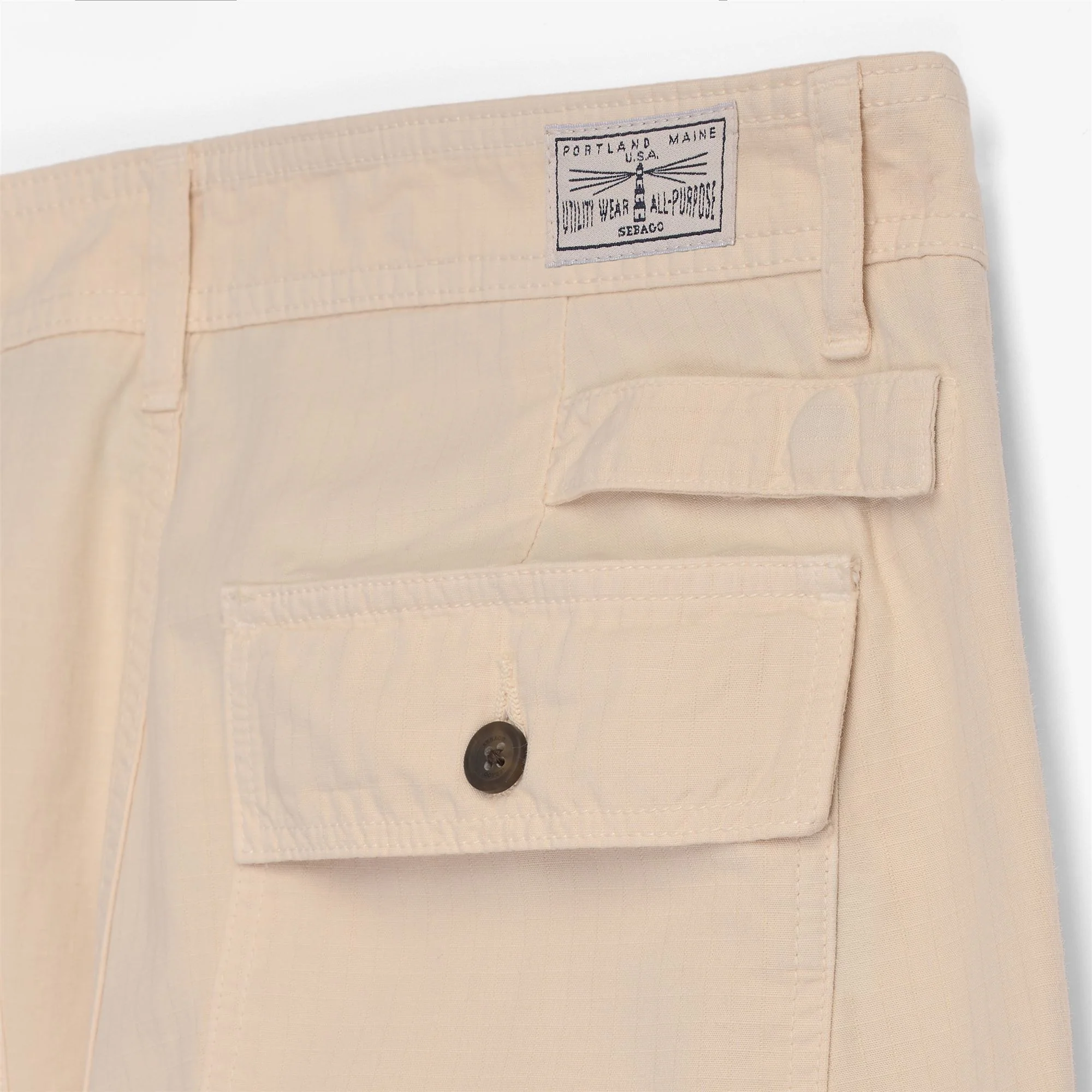 MILTON - Pants - Fatigue - Man - Beige Gesso - Image 3