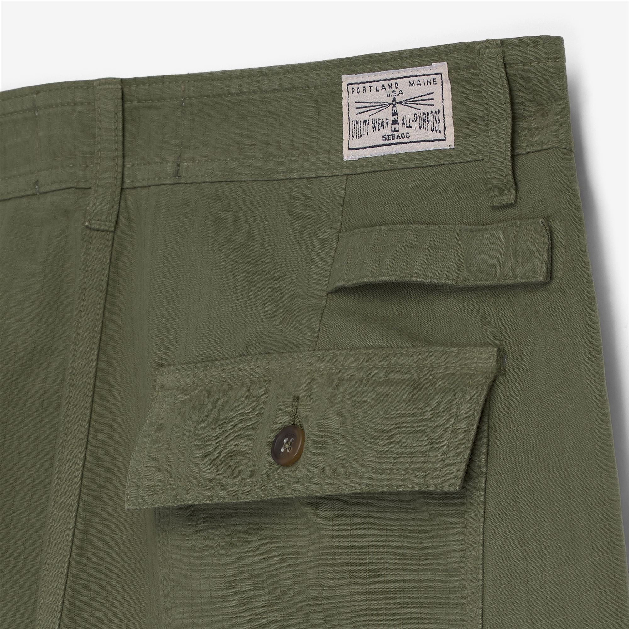 MILTON - Pants - Fatigue - Man - Green Loden - Image 3