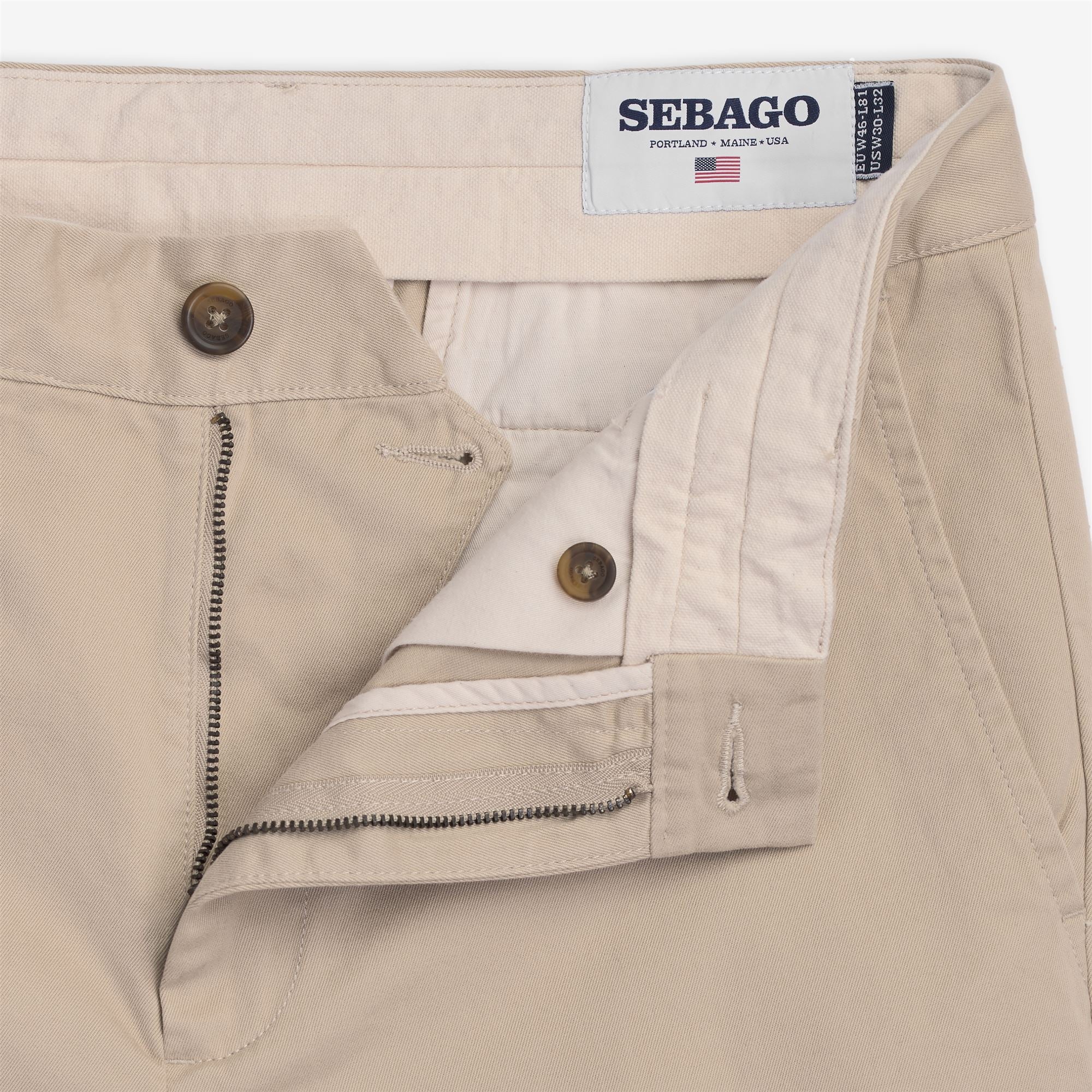 RENDON - Pants - Chino - Man - Beige Safari - Image 3