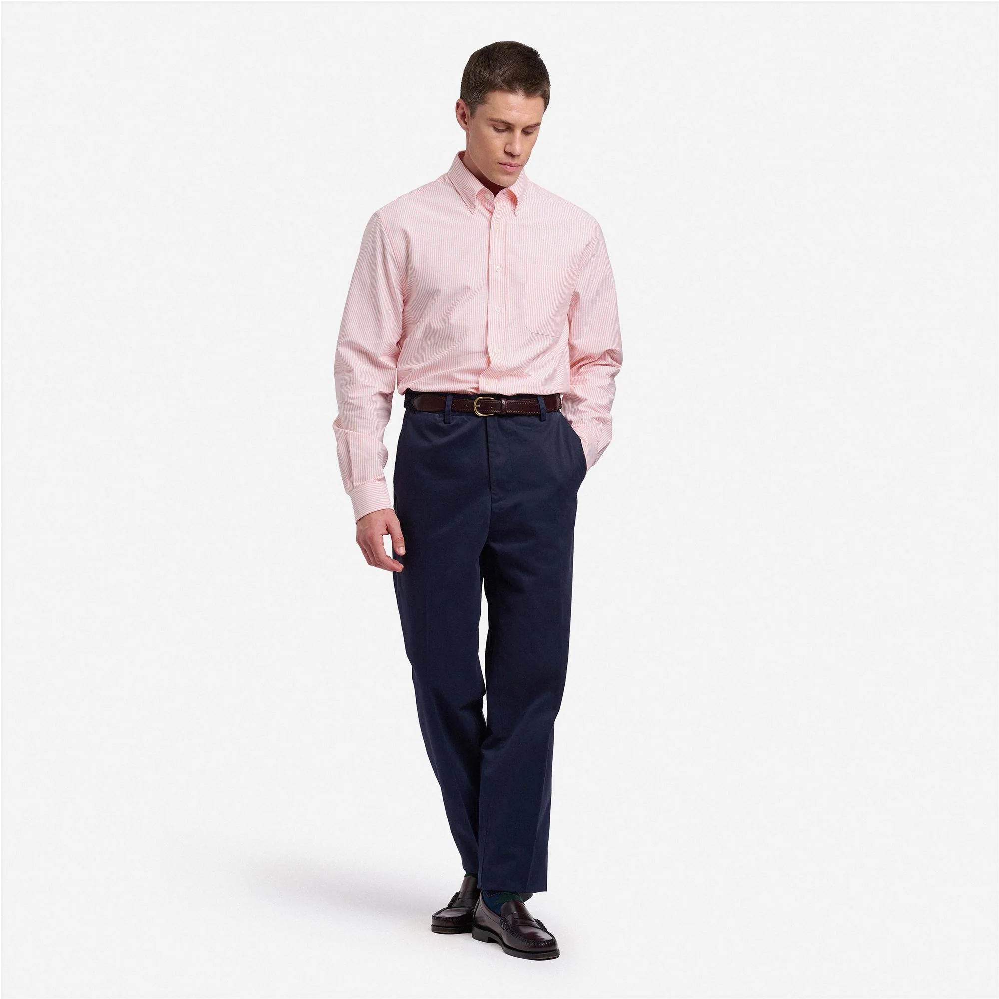 RENDON - Pants - Chino - Man - Blue Marine - Image 3