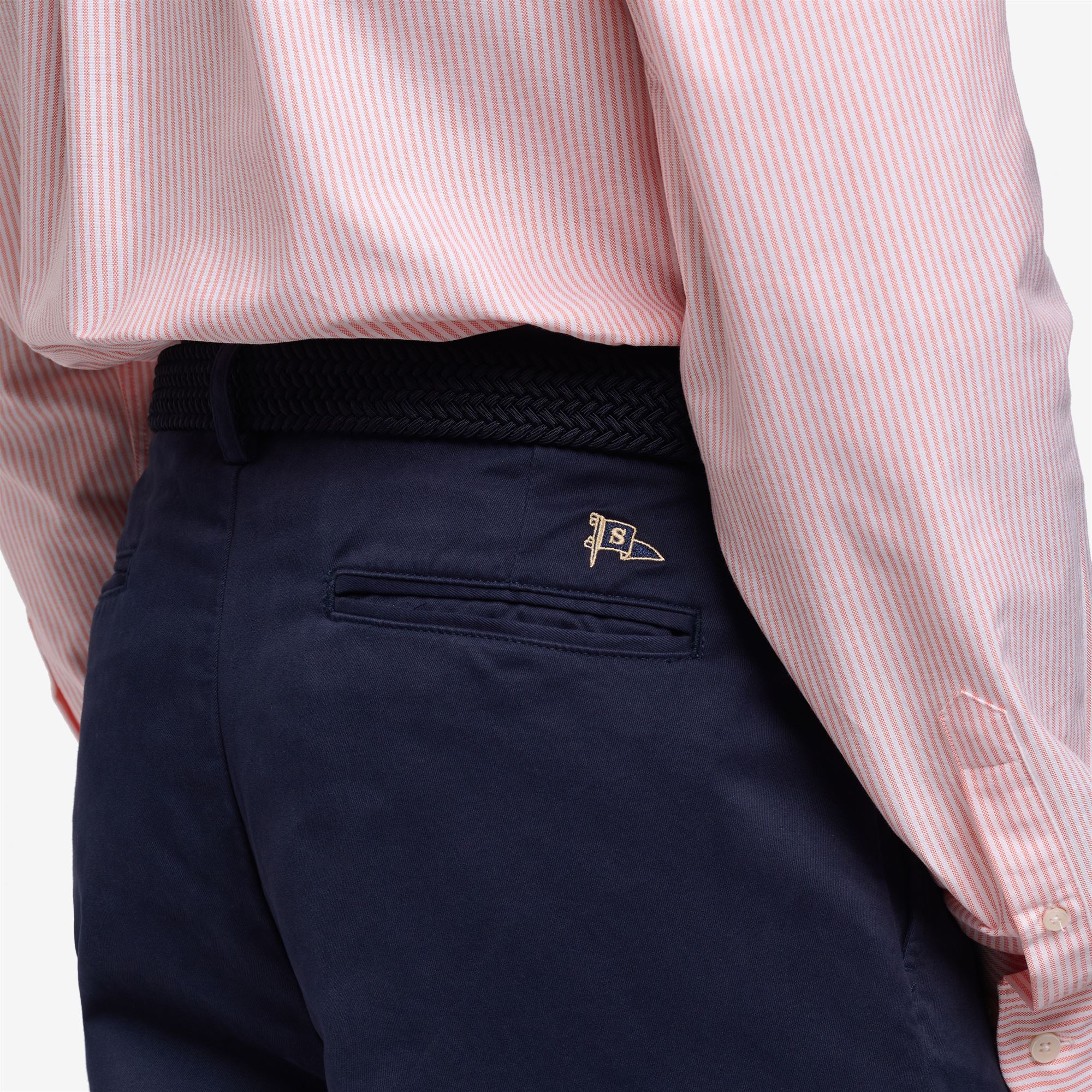 RENDON - Pants - Chino - Man - Blue Marine - Image 5