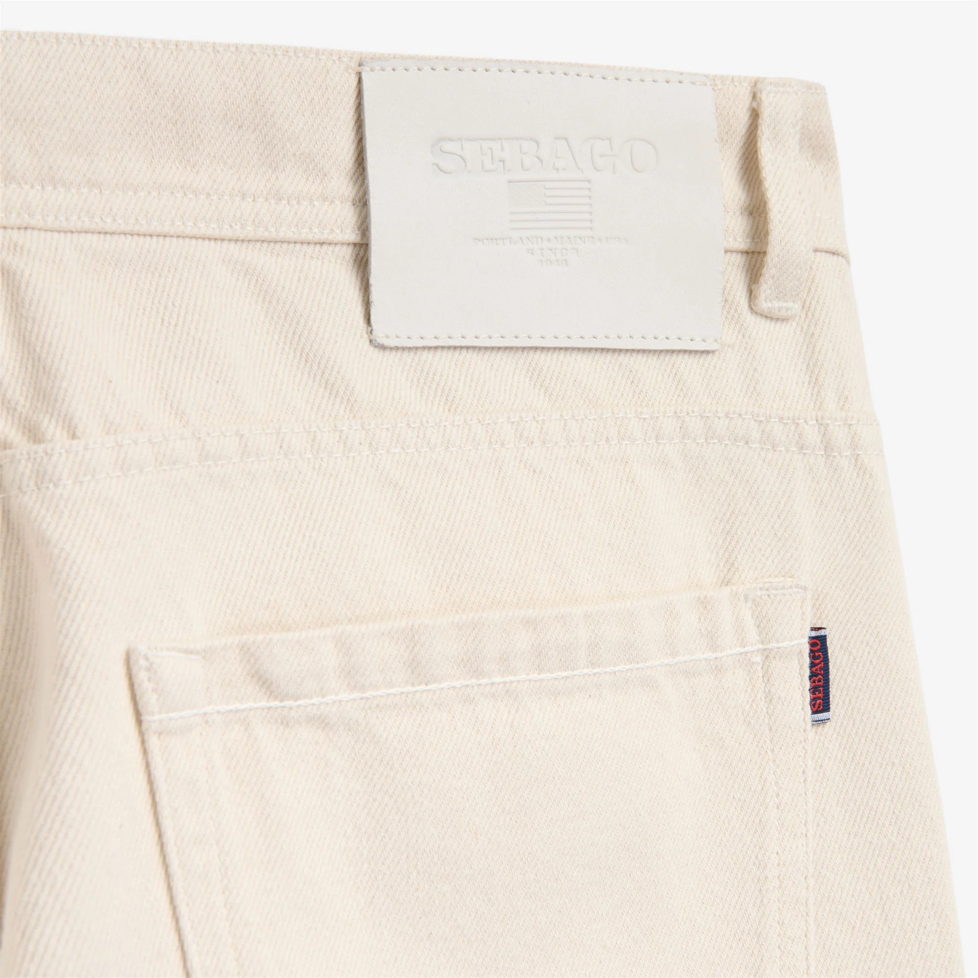 SANBORN - Pants - 5 Pockets - Man - Beige Gesso - Image 3