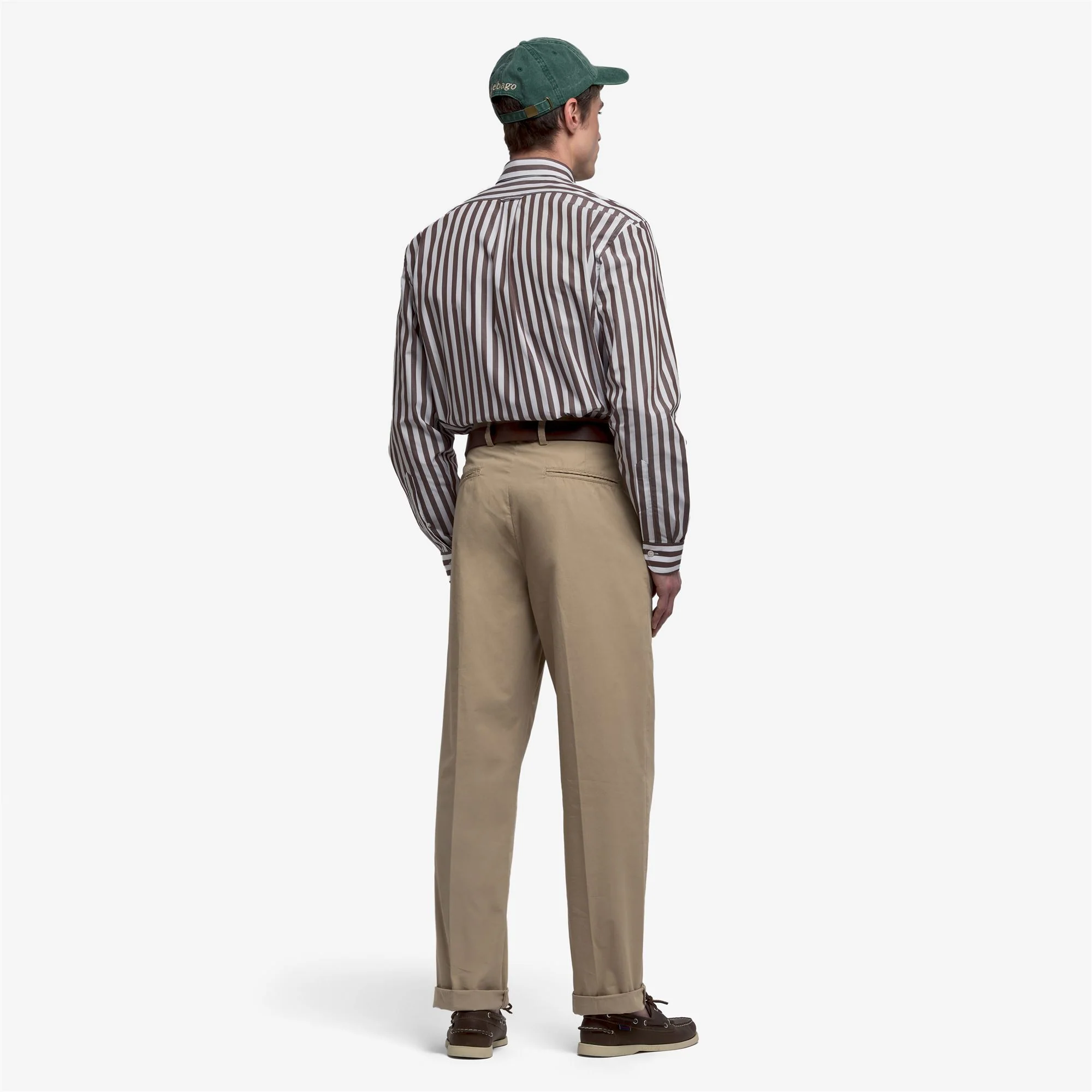 SASANOA - Pants - Chino - Man - Beige Laurel - Image 5