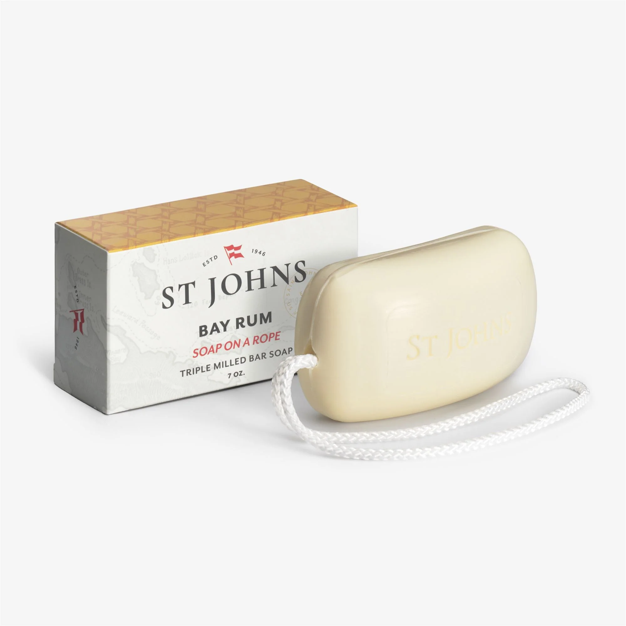 ST JOHNS SOAP ON A ROPE - Perfumes & Bath And Body - Soap on a Rope - Unisex - BAY RUM - Image 2