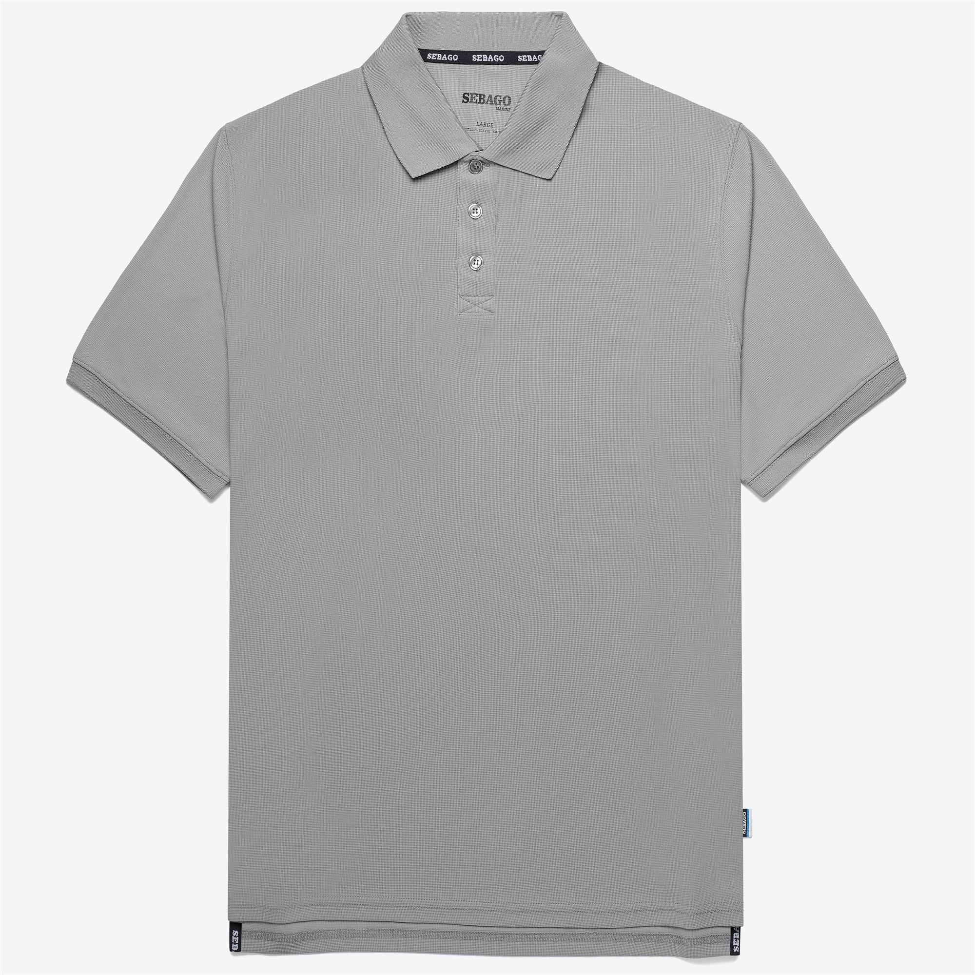 CREW POLO - Polo Shirts - Polo - Unisex - Grey Frost