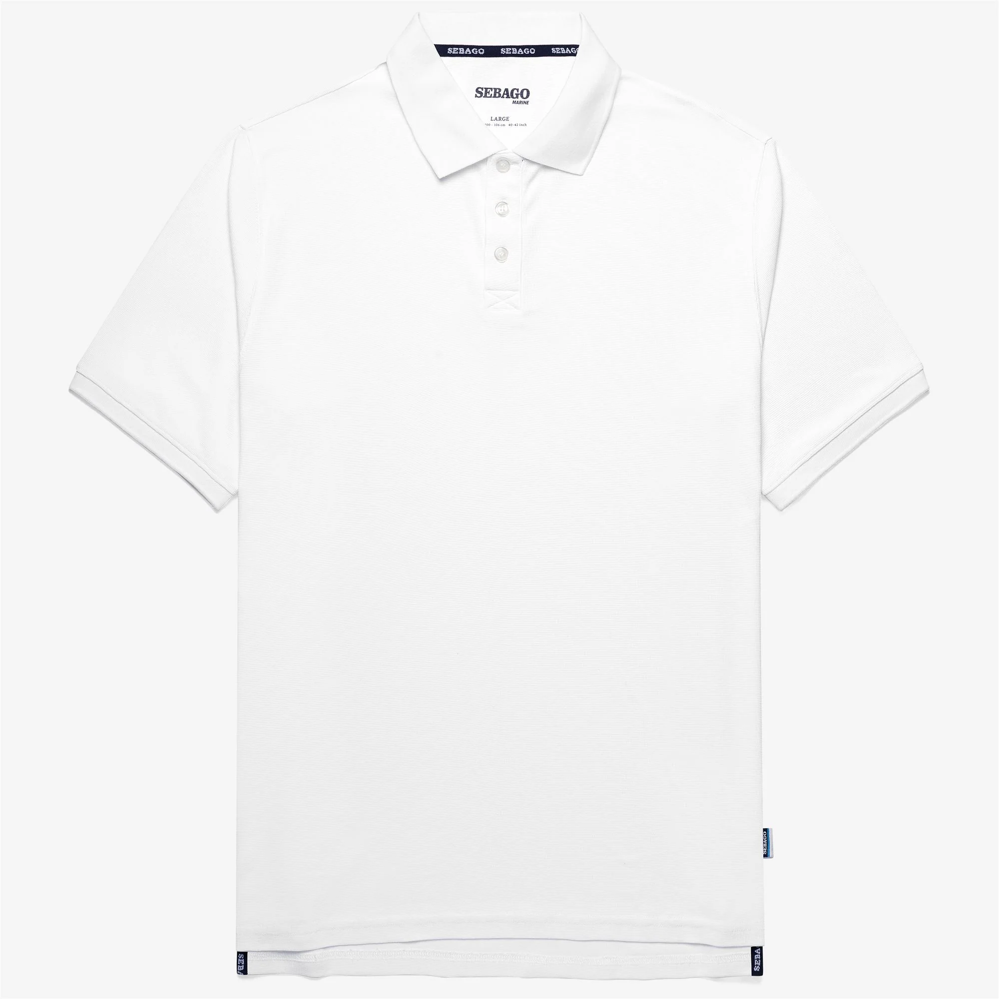 CREW POLO - Polo Shirts - Polo - Unisex - White
