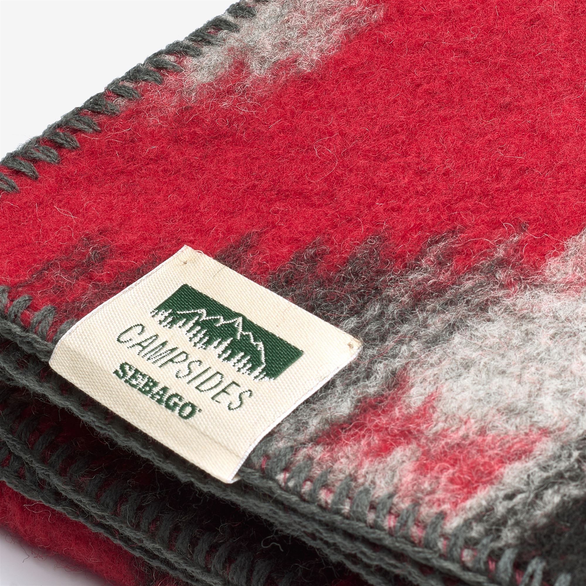 ASH - Blankets - Blanket - Unisex - RED-GREY-BLACK - Image 3