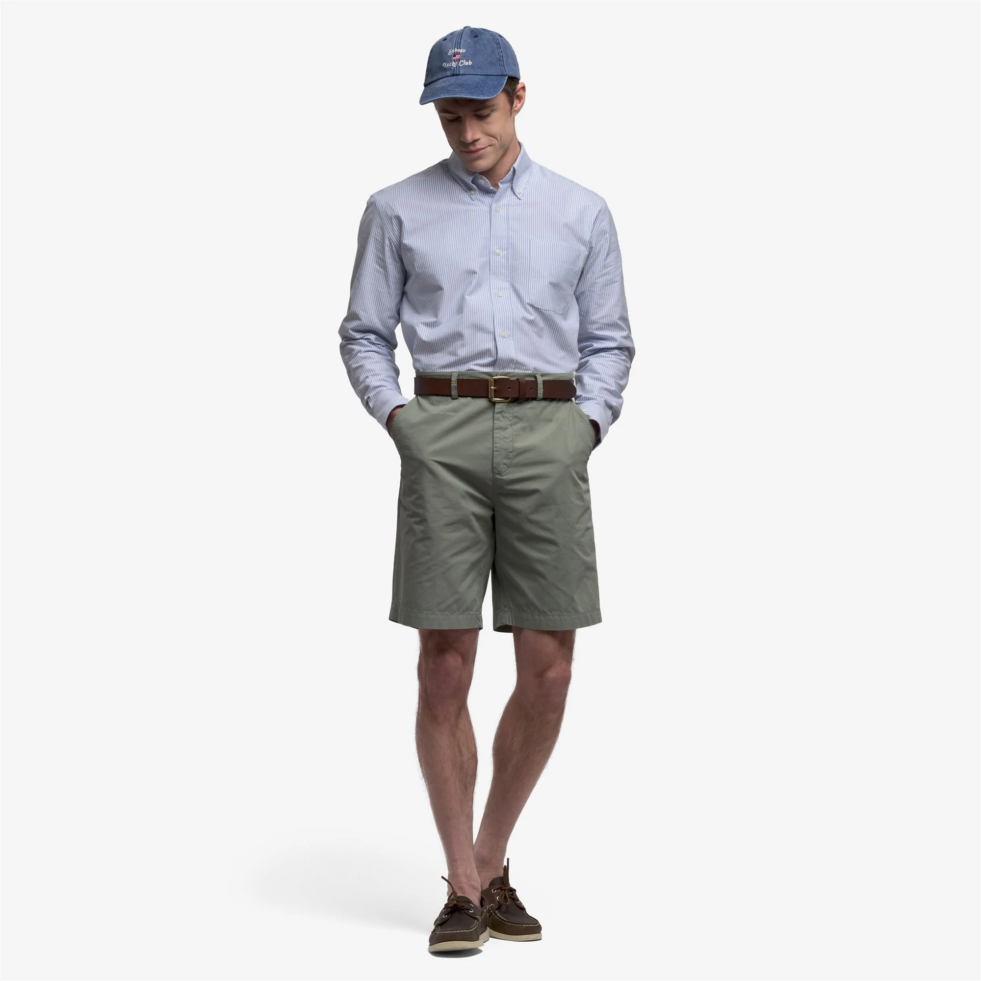 DOUBLING OX - Shirts - Oxford - Unisex - ROYAL BLUE-WHITE - Image 6