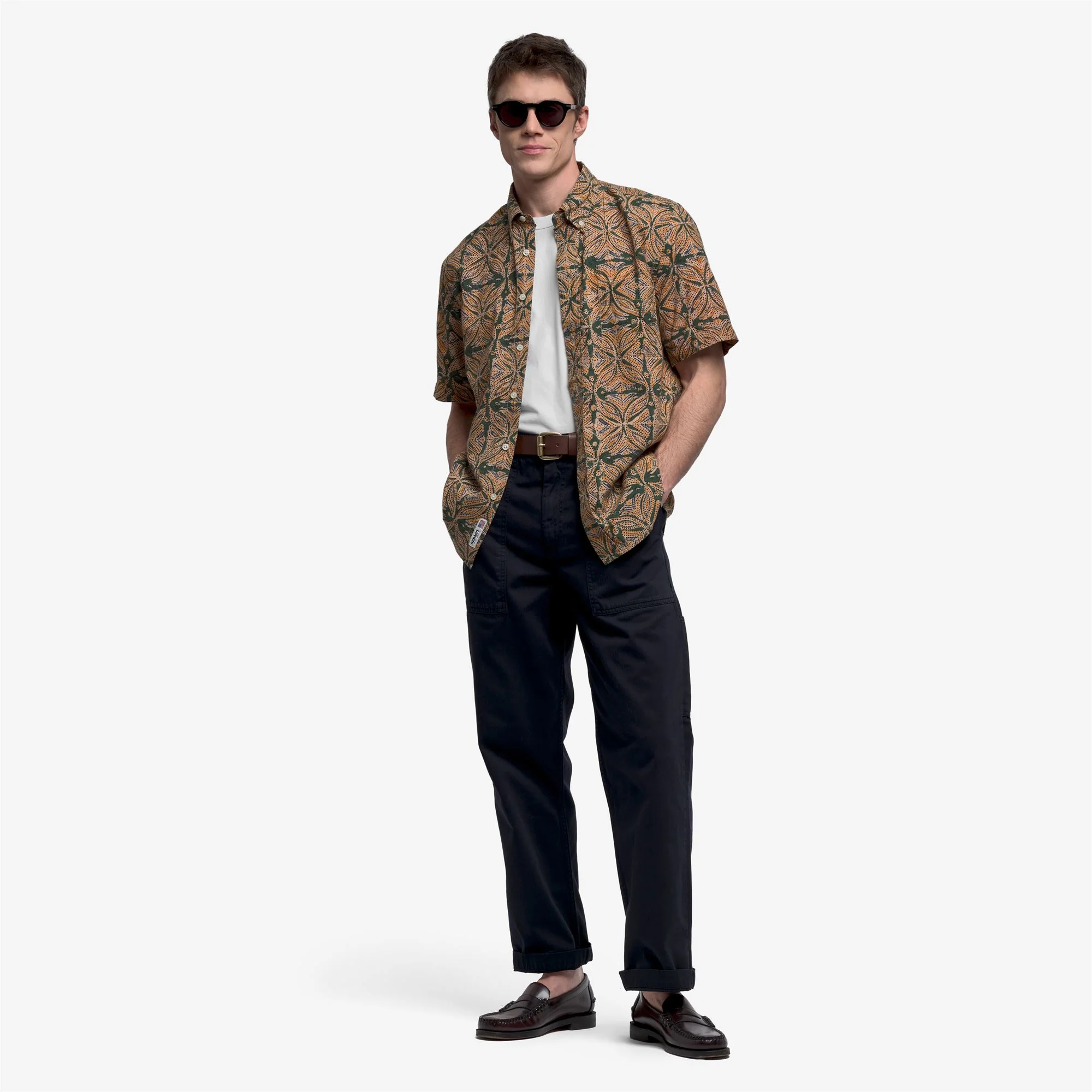 LITTLERIVER - Shirts - Button Down - Unisex - Fancy Green-Blue - Image 6