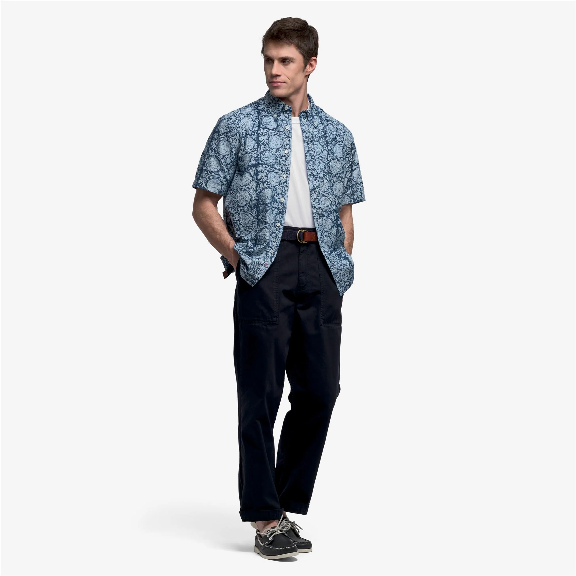 MARSHRIVER - Shirts - Button Down - Unisex - Fancy white-blue - Image 6