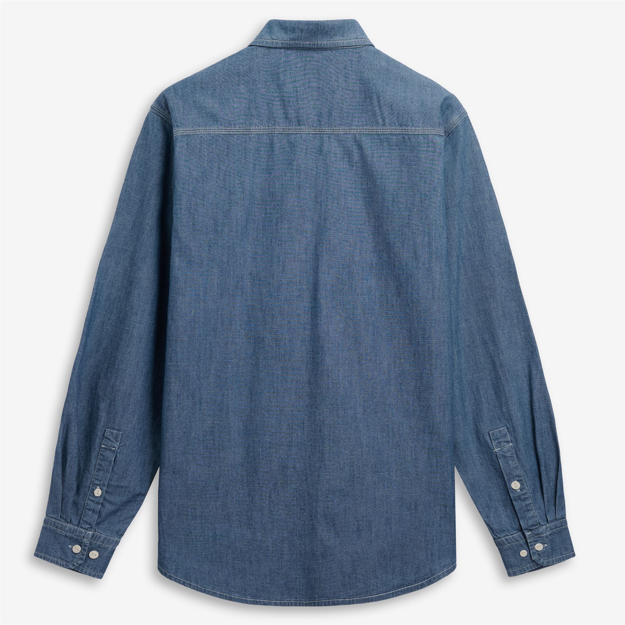 SHEETBEND CHAMBRAY - Shirts - Casual - Unisex - Blue Indigo - Image 2