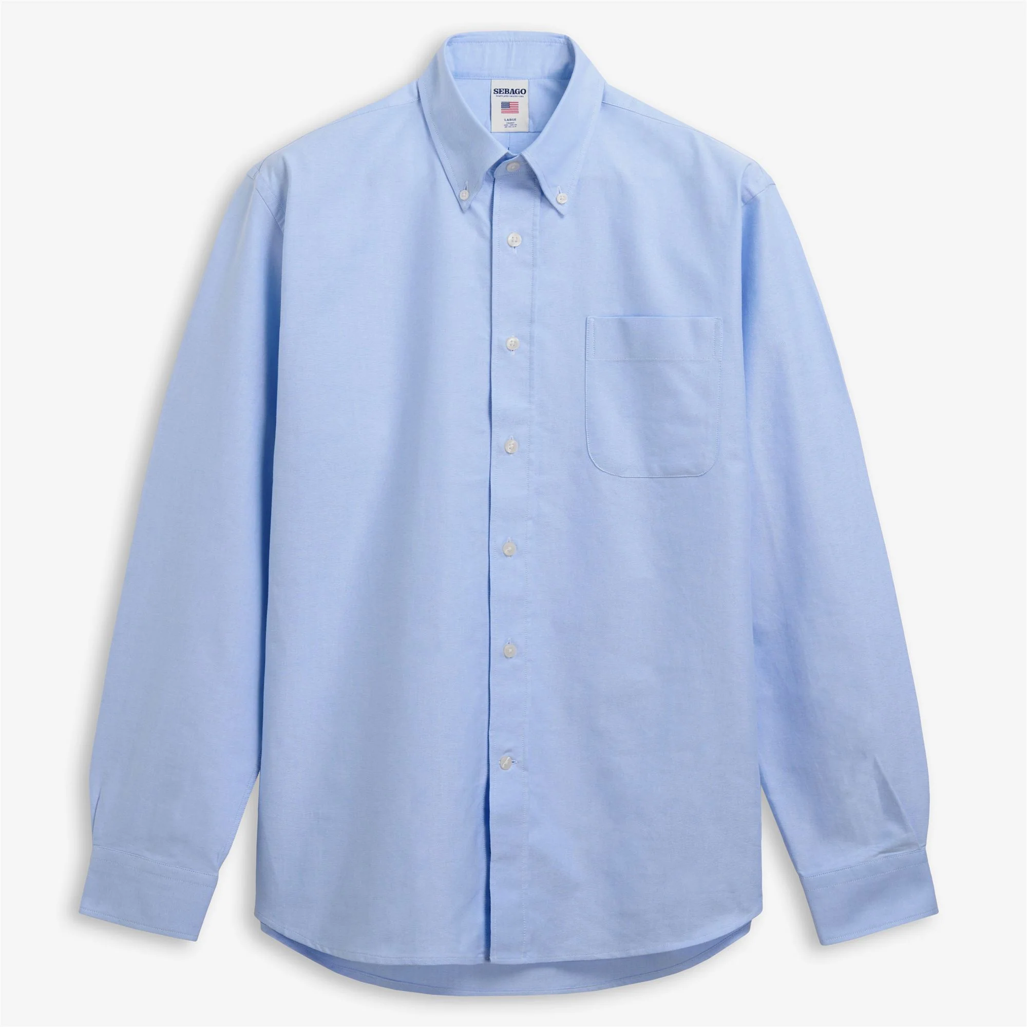 WHALEBACK OX - Shirts - Oxford - Unisex - Azure Airy