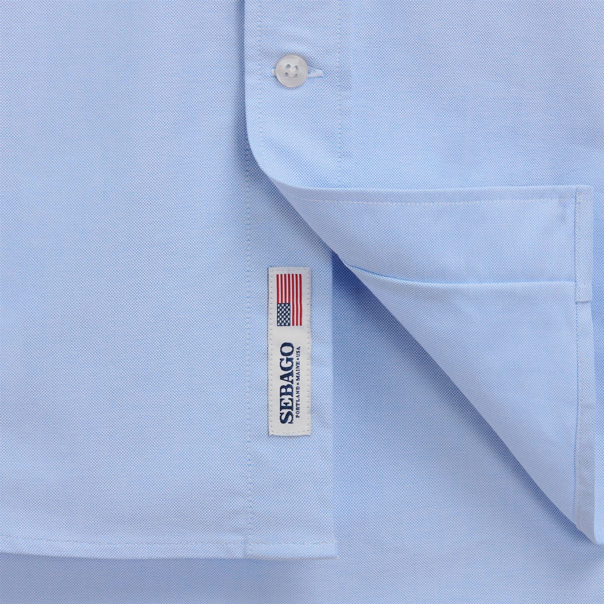 WHALEBACK OX - Shirts - Oxford - Unisex - Azure Airy - Image 3