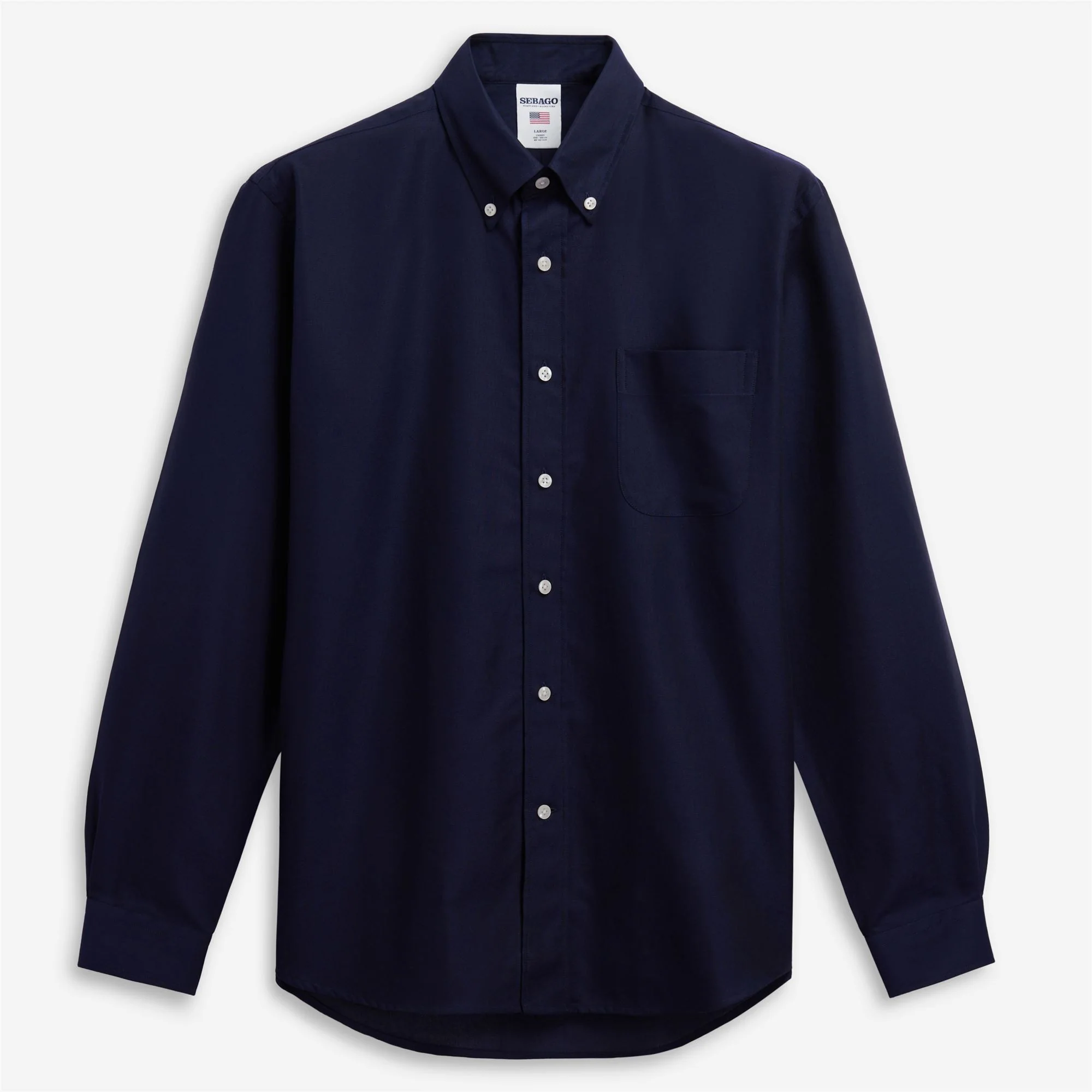 WHALEBACK OX - Shirts - Oxford - Unisex - Blue Navy