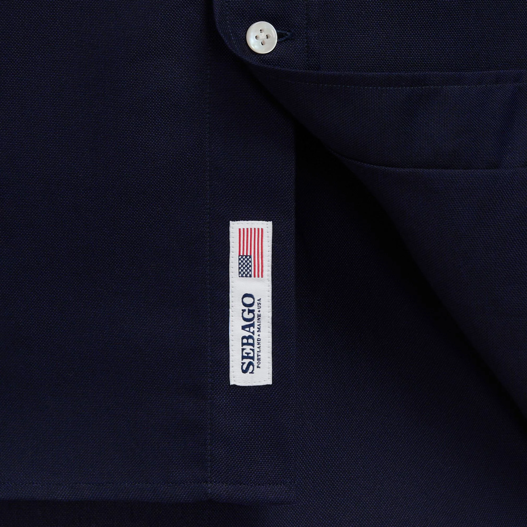 WHALEBACK OX - Shirts - Oxford - Unisex - Blue Navy - Image 3