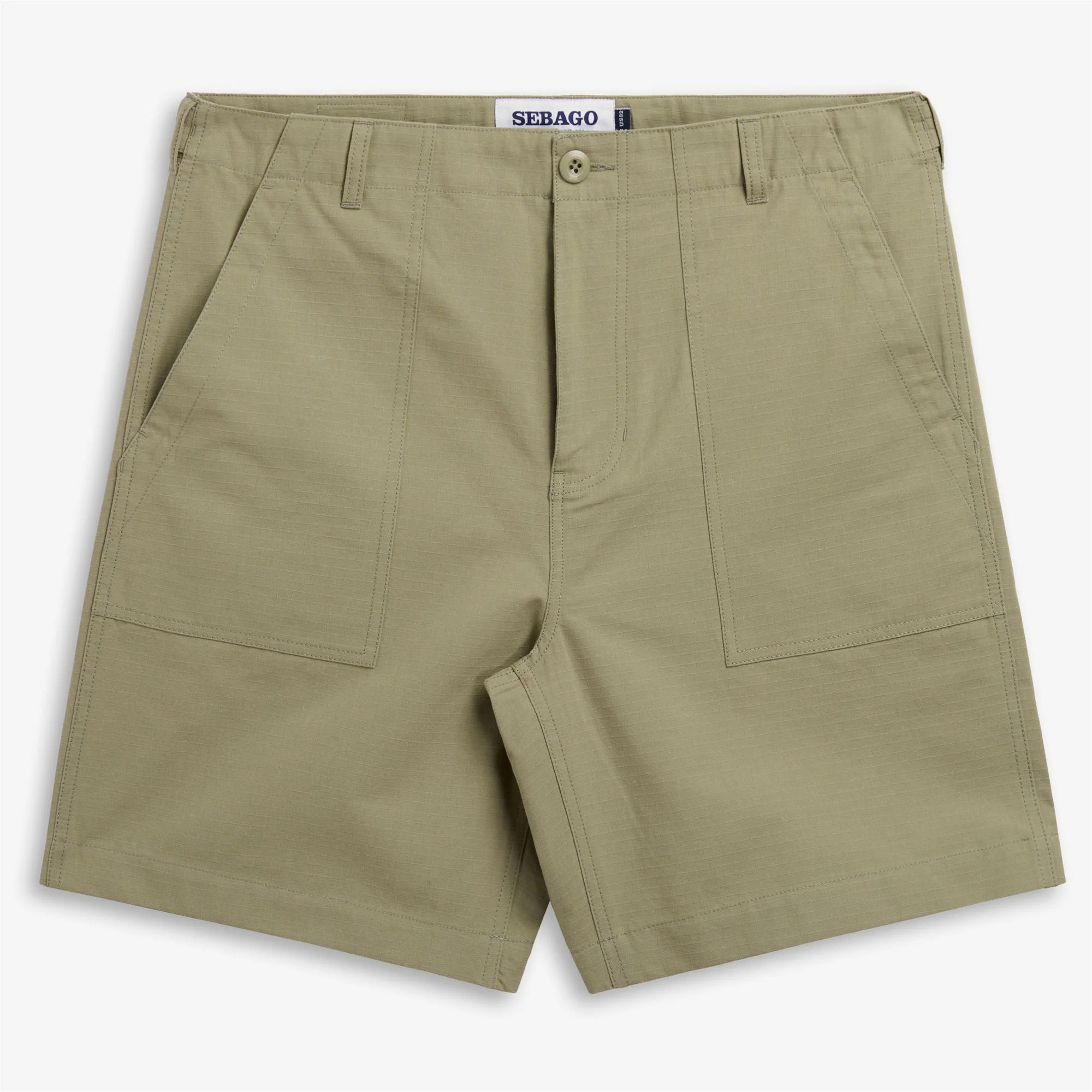 MILTON SHORT - Shorts - Fatigue - Man - Green Fatigue