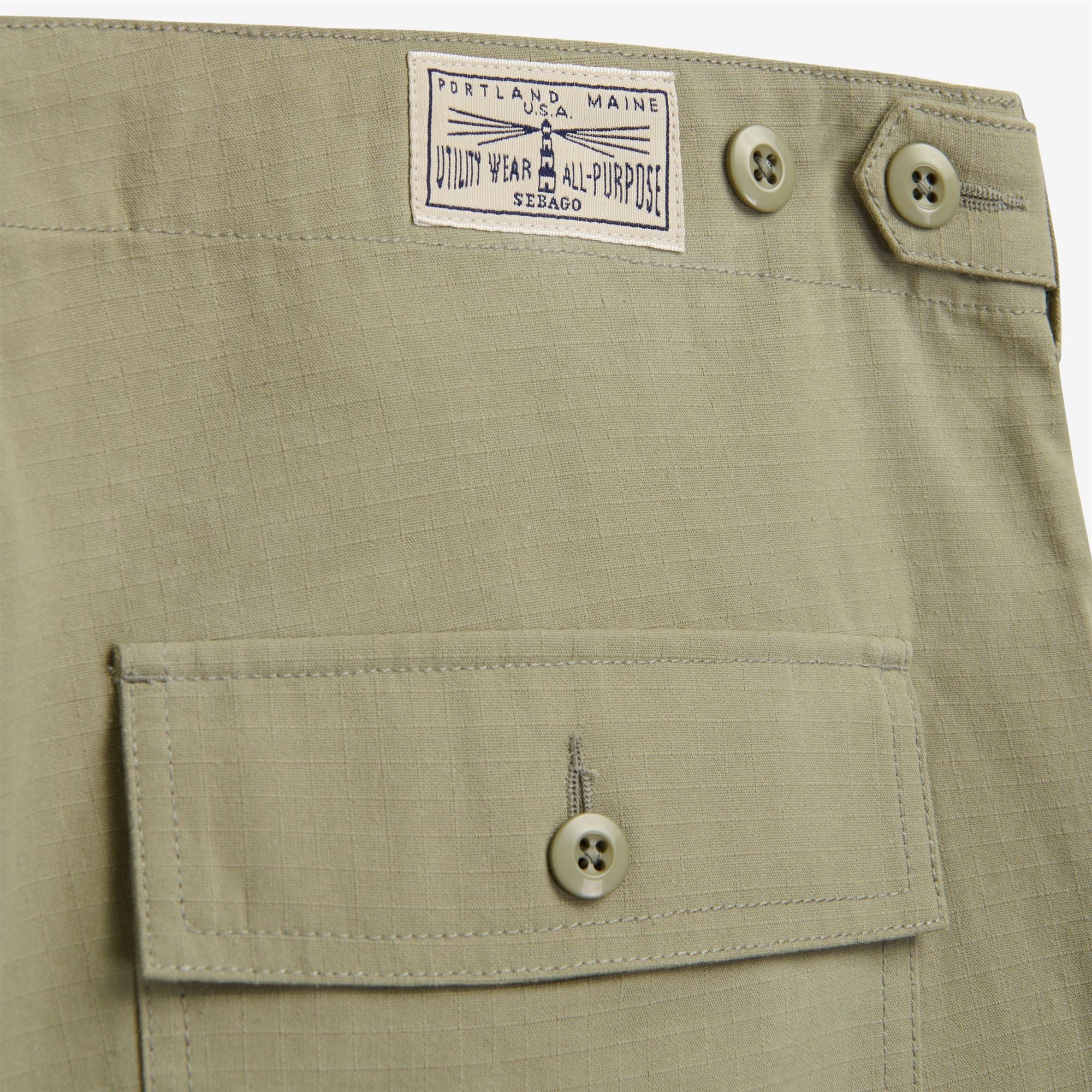 MILTON SHORT - Shorts - Fatigue - Man - Green Fatigue - Image 3