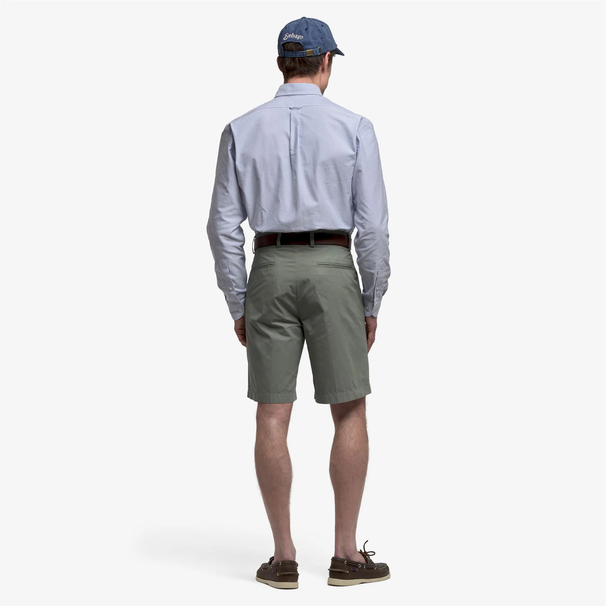 SASANOA SHORT - Shorts - Chino - Man - Green Lichen - Image 5