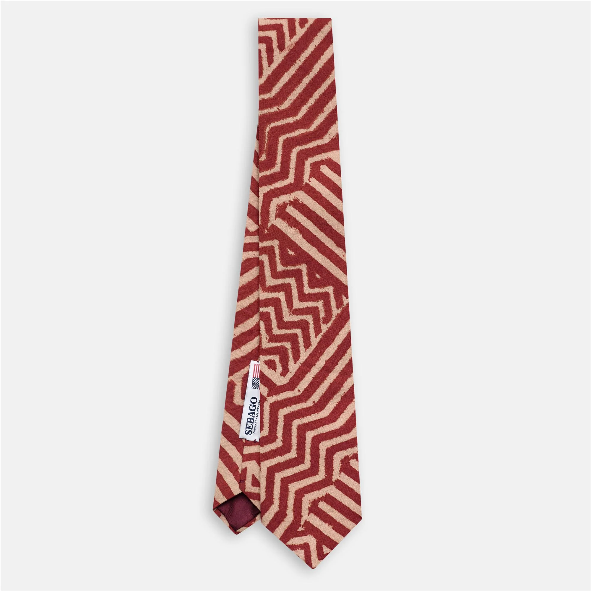 CARATUNK - Small Accessories - Tie - Man - Pink-Dk Red Fancy