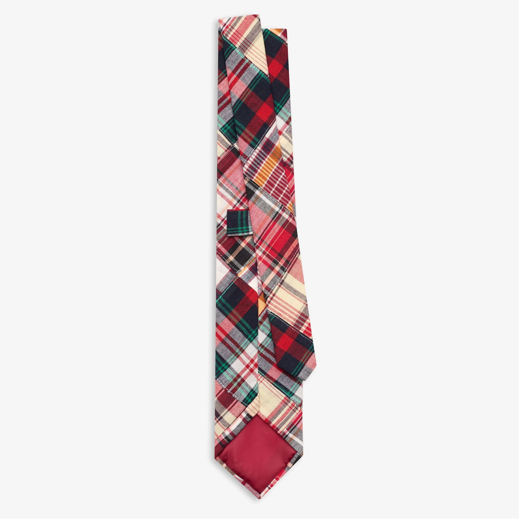 KENNEBAGO - Small Accessories - Tie - Man - MADRAS PATCHWORK RED - Image 2